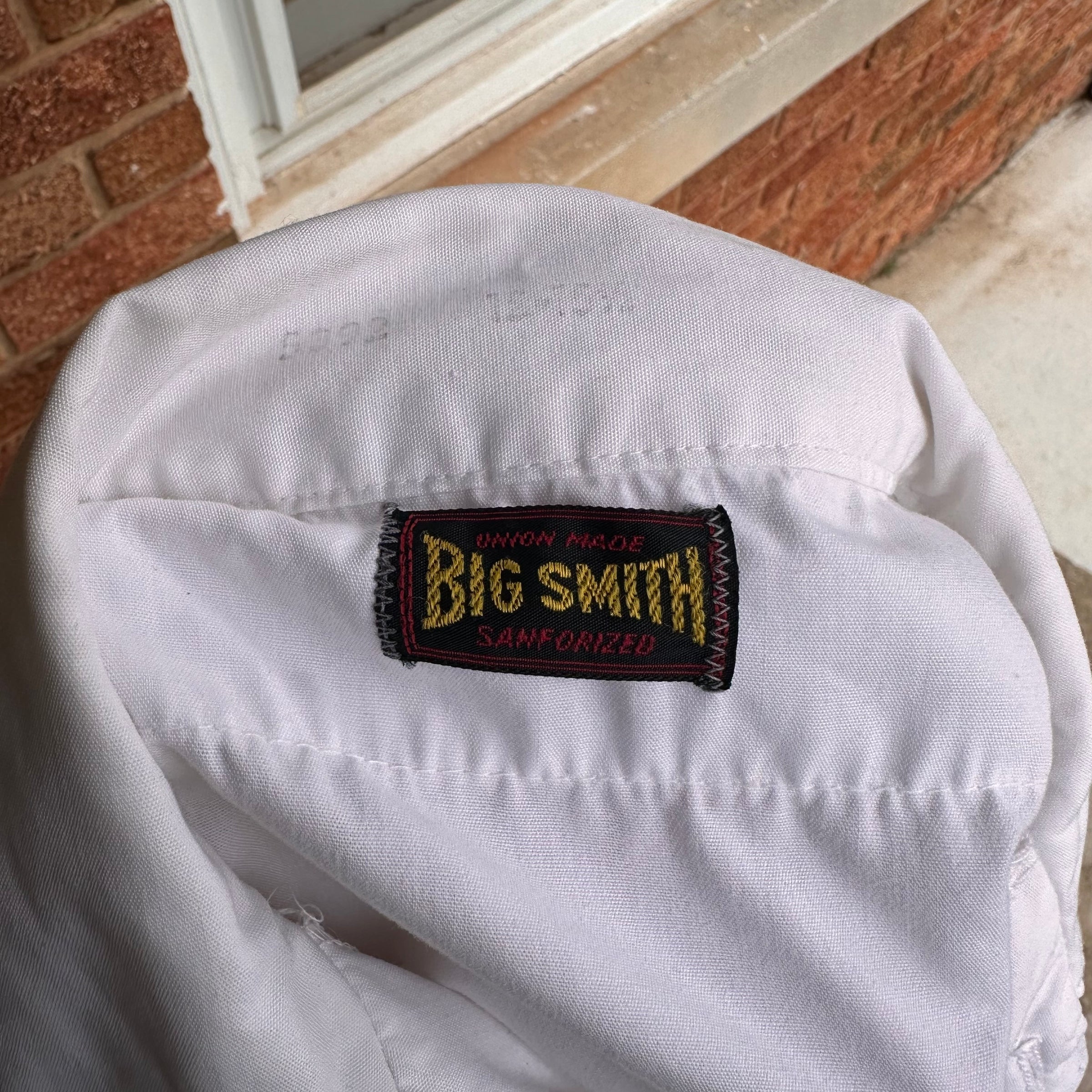 1950’s Big Smith Carnation Milk Delivery Work Shirt Large