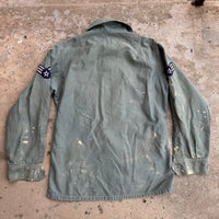 1950’s/60’s USAF Private Purchase Sage Green 507 Fatigue Shirt