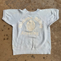 1960’s Oklahoma Military Academy Short Sleeve Sweatshirt