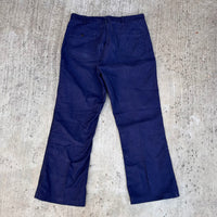 1970’s USN Dark Blue Utility Trousers 34” x 28”