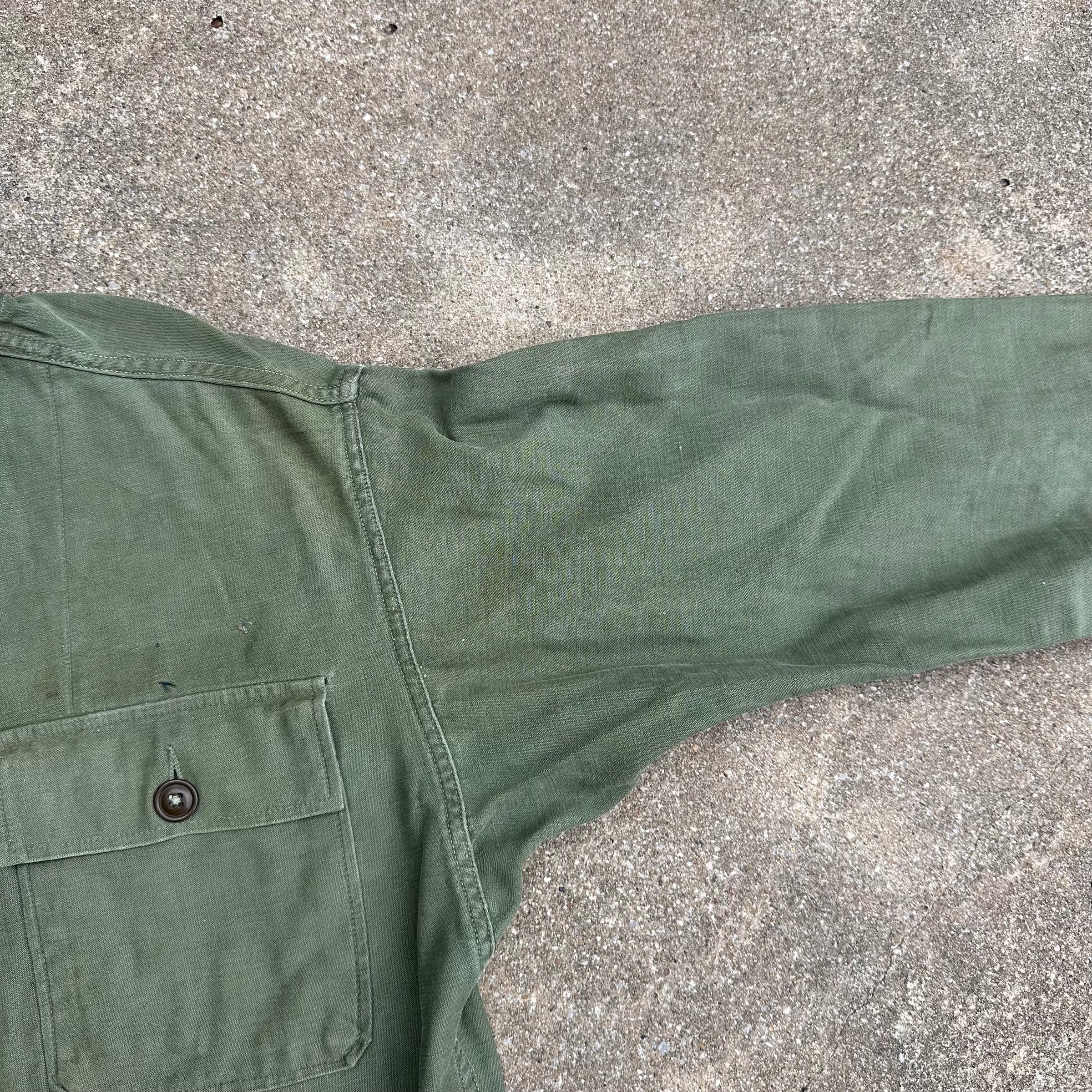 1950’s/60’s First Pattern OG-107 Fatigue Shirt 24” Chest