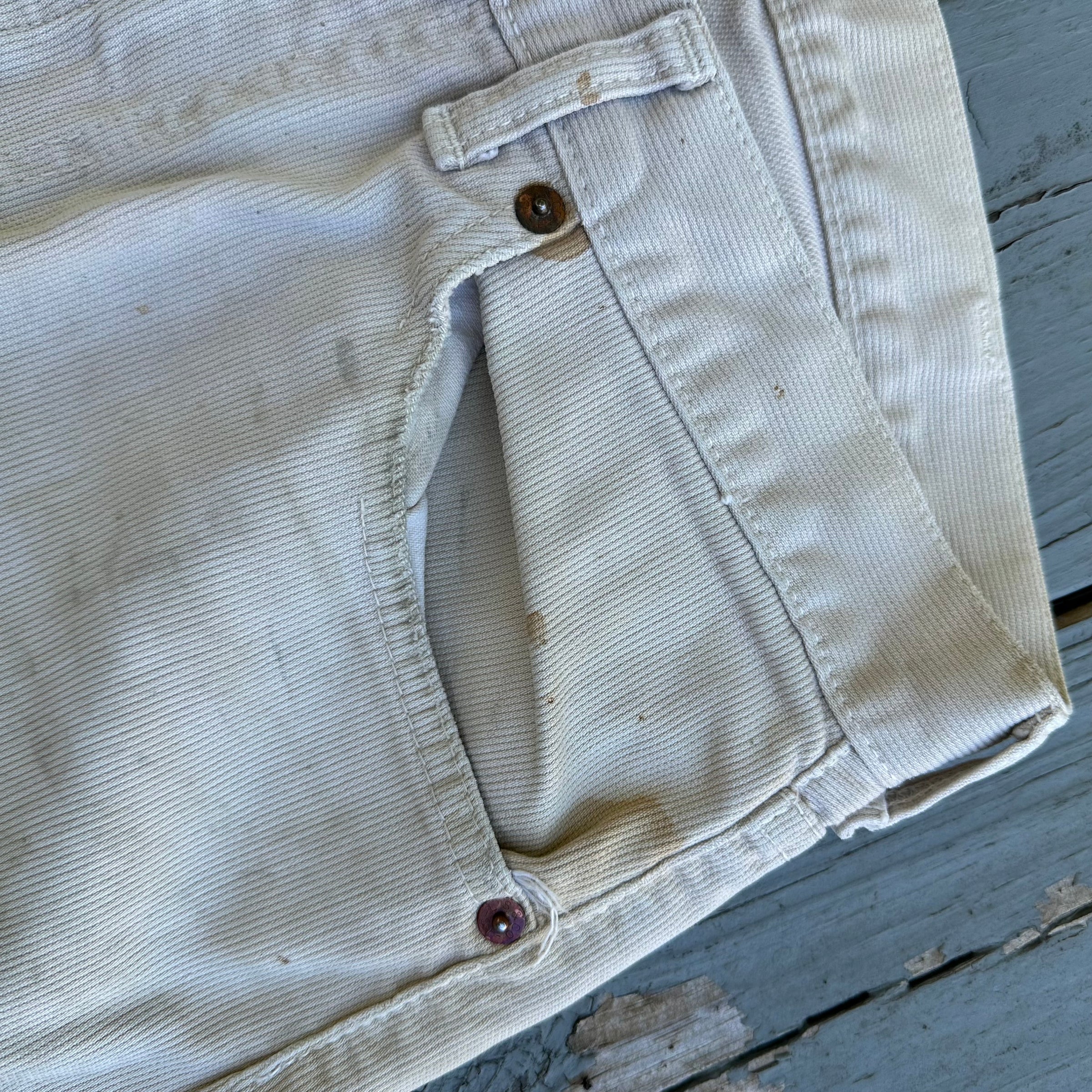 1960’s Levi’s Big E 911B Pique Pants 30” x 27”