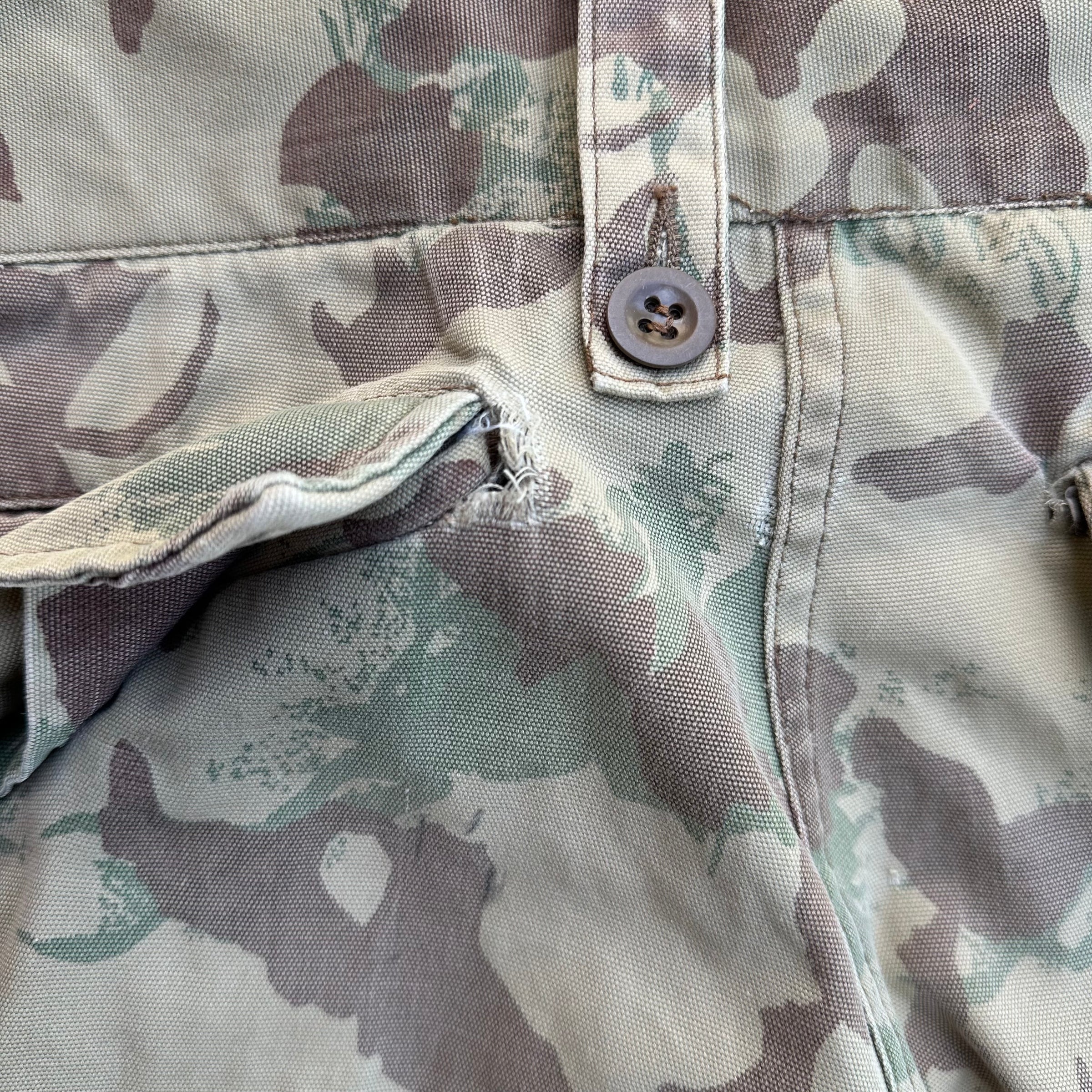 1980’s South African 2nd Pattern Police Camo Pants 32” Waist