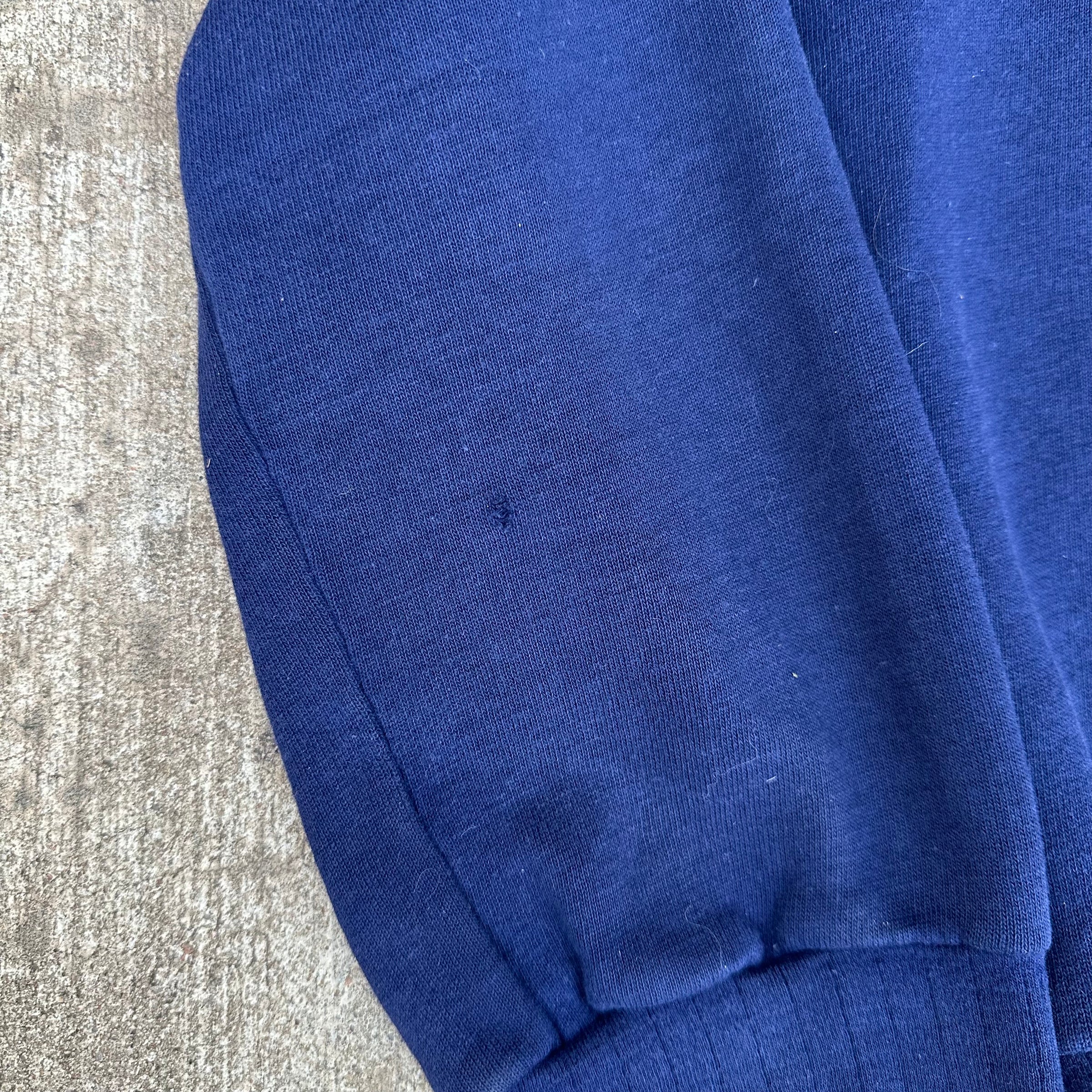 1970’s German Full Zip Cotton Sweatshirt Size 42
