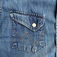 Late 40’s Wrangler Denim Shirt 18.5” Chest