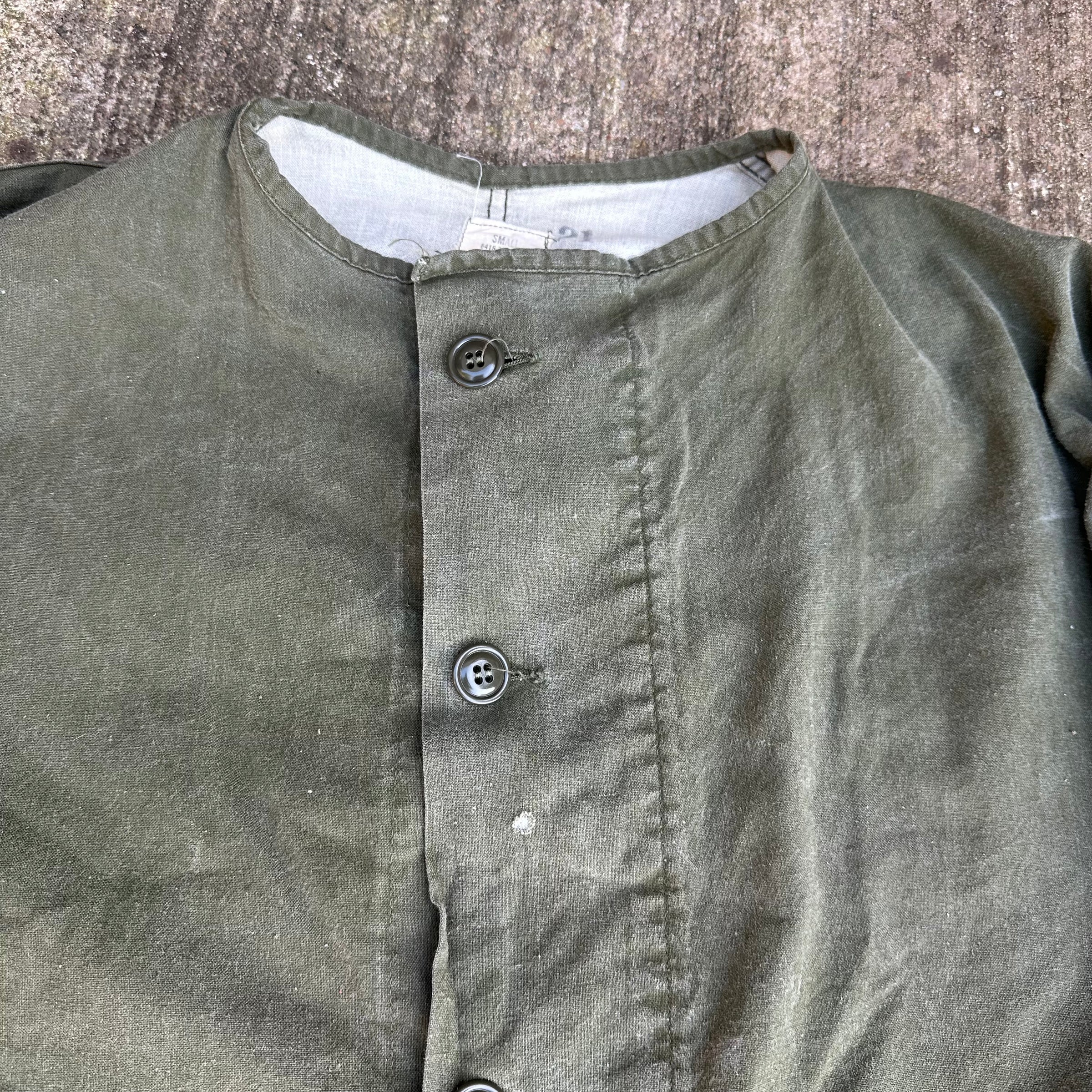 1960’s Vietnam War Vesicant Gas Protective Coat Small