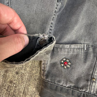 1950’s/60’s Kids Studded Black Denim Jacket