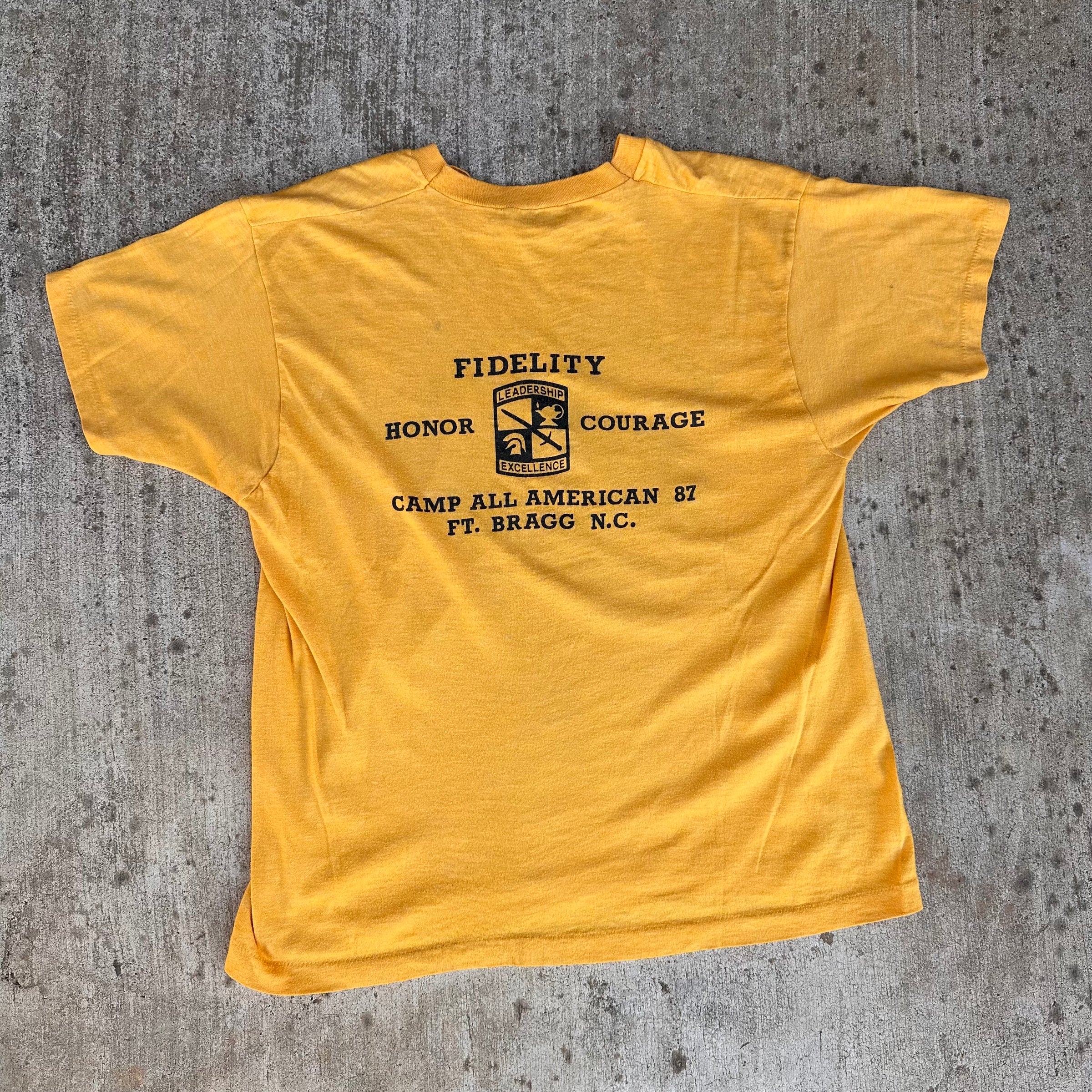 1980’s 3rd Airborne Battalion 73rd Armor T-Shirt Medium