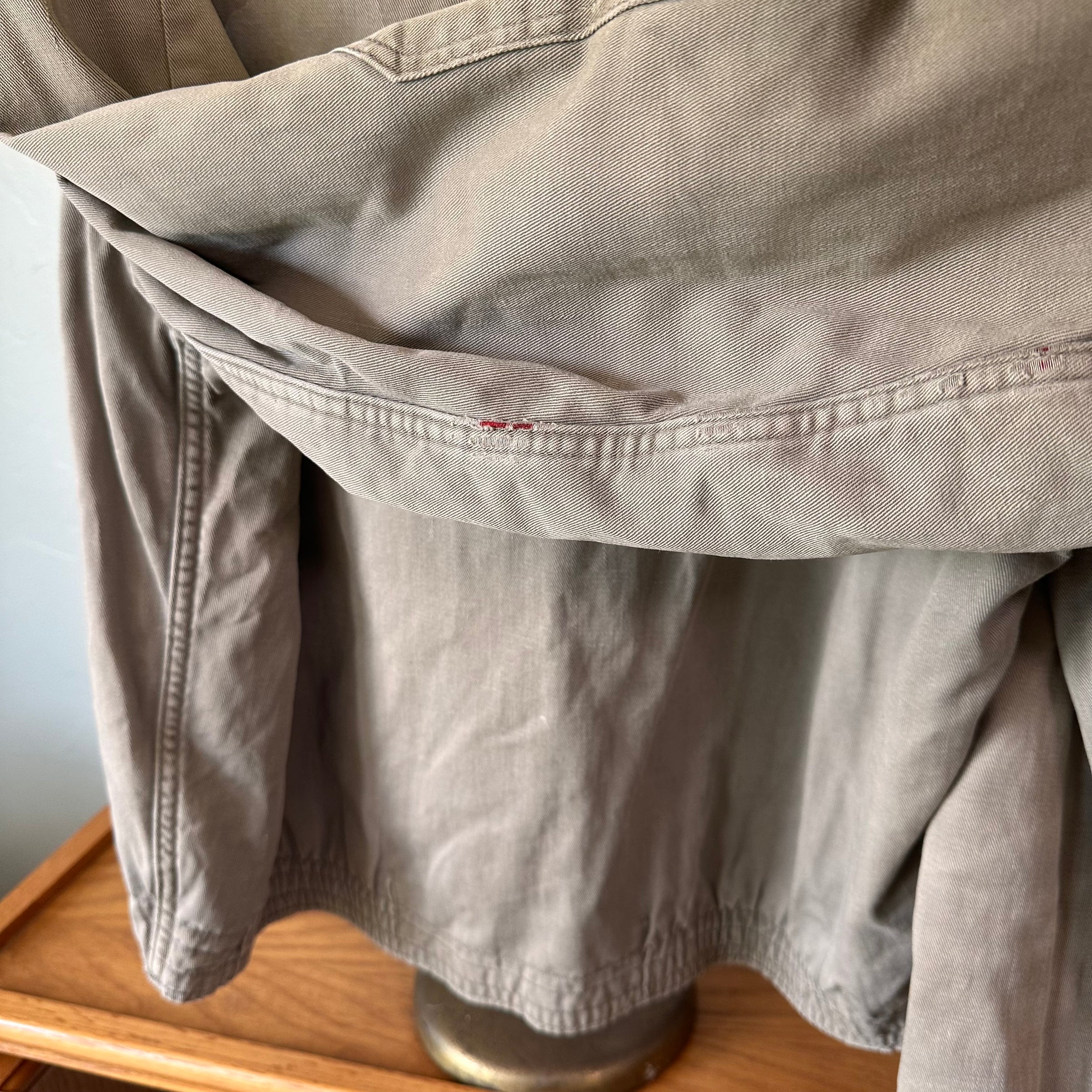 1950’s Kem Wear Gingham Lined Work Jacket Medium