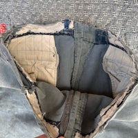 1920’s/30’s Strong Reliable Grey Corduroy Pants 38” x 28”