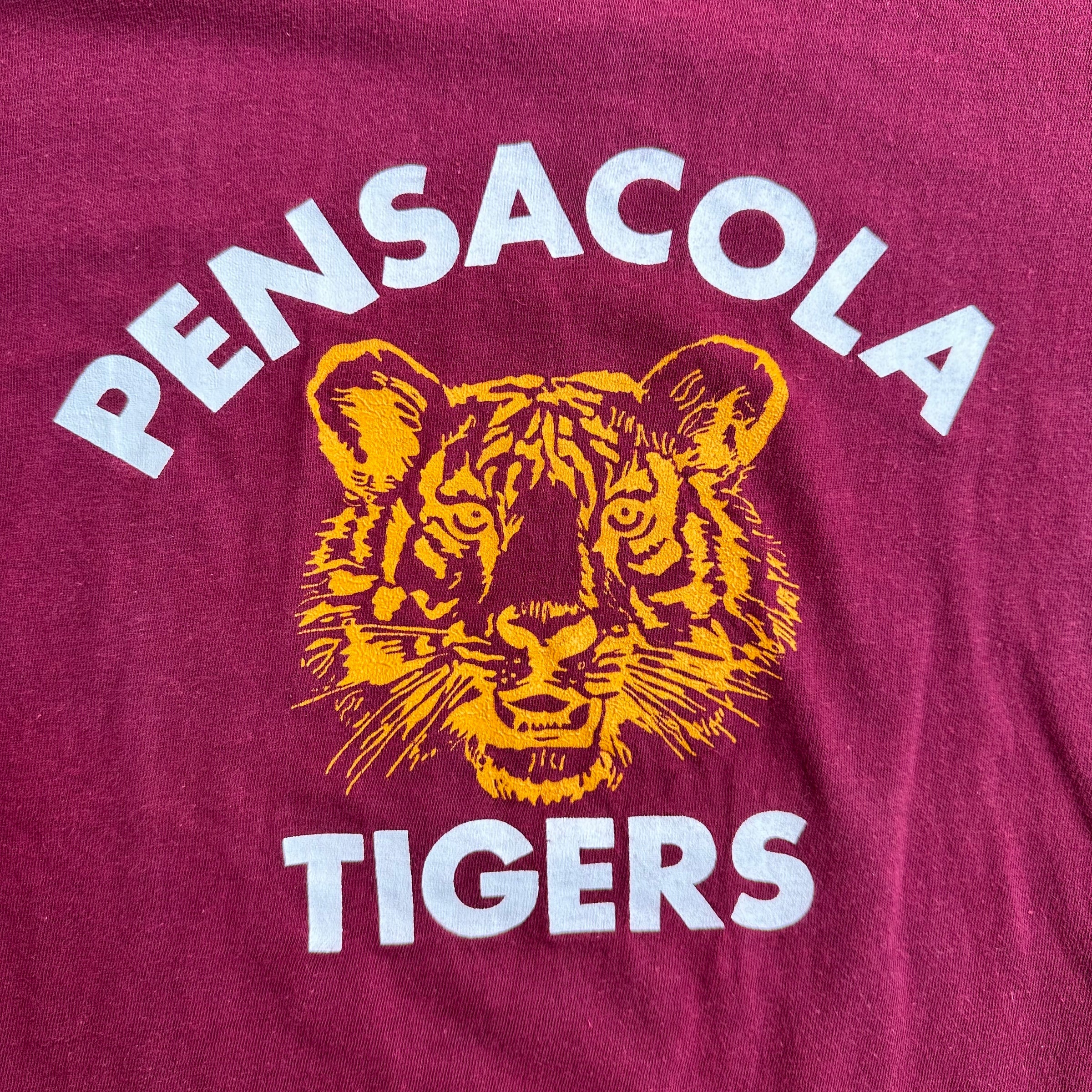 1970’s Champion Blue Bar Pensacola Tigers T-Shirt Large