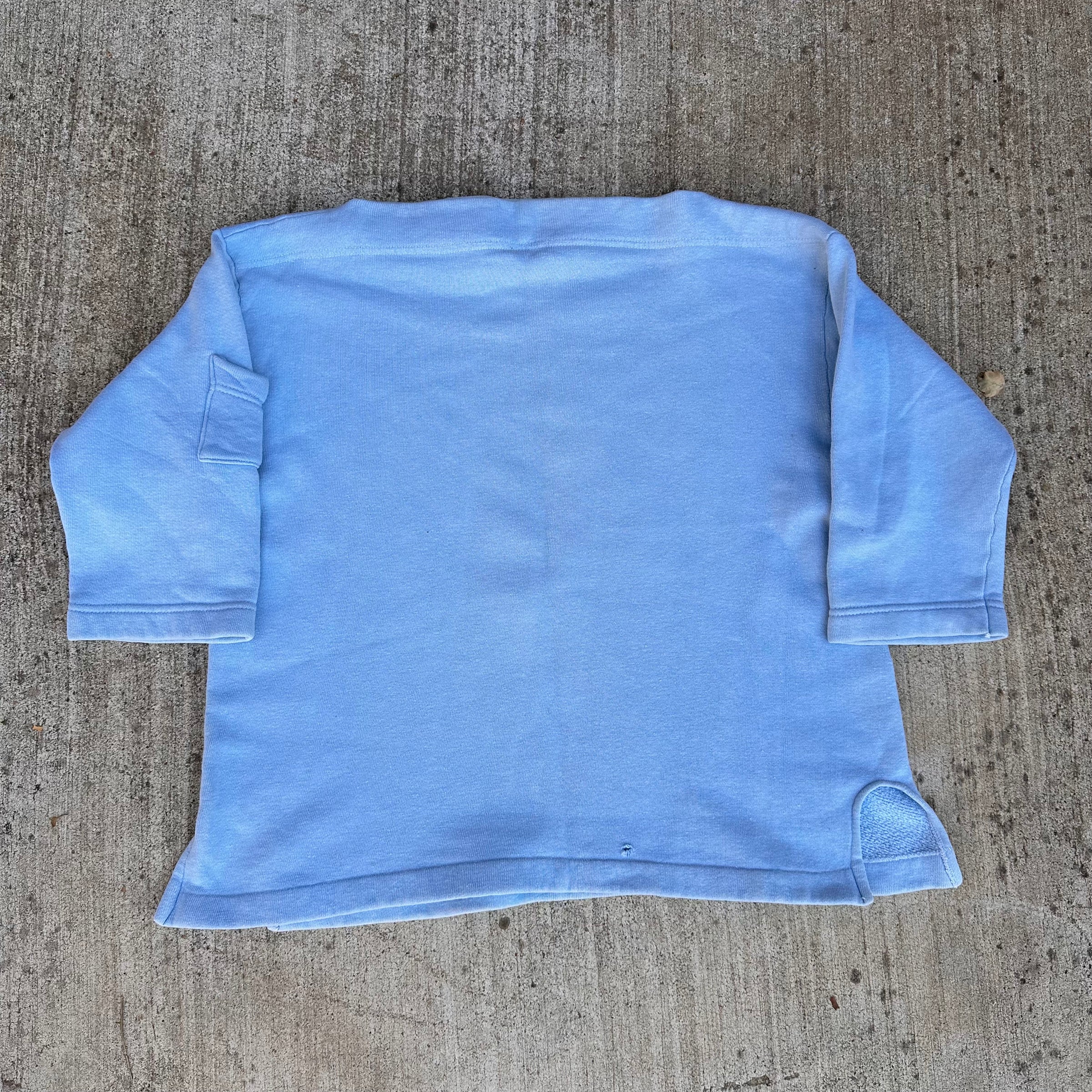 1950’s Champion Running Man Boatneck Sweatshirt Tagged Large