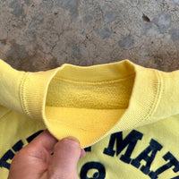 1960’s First Mate Flock Print S/S Sweatshirt Medium