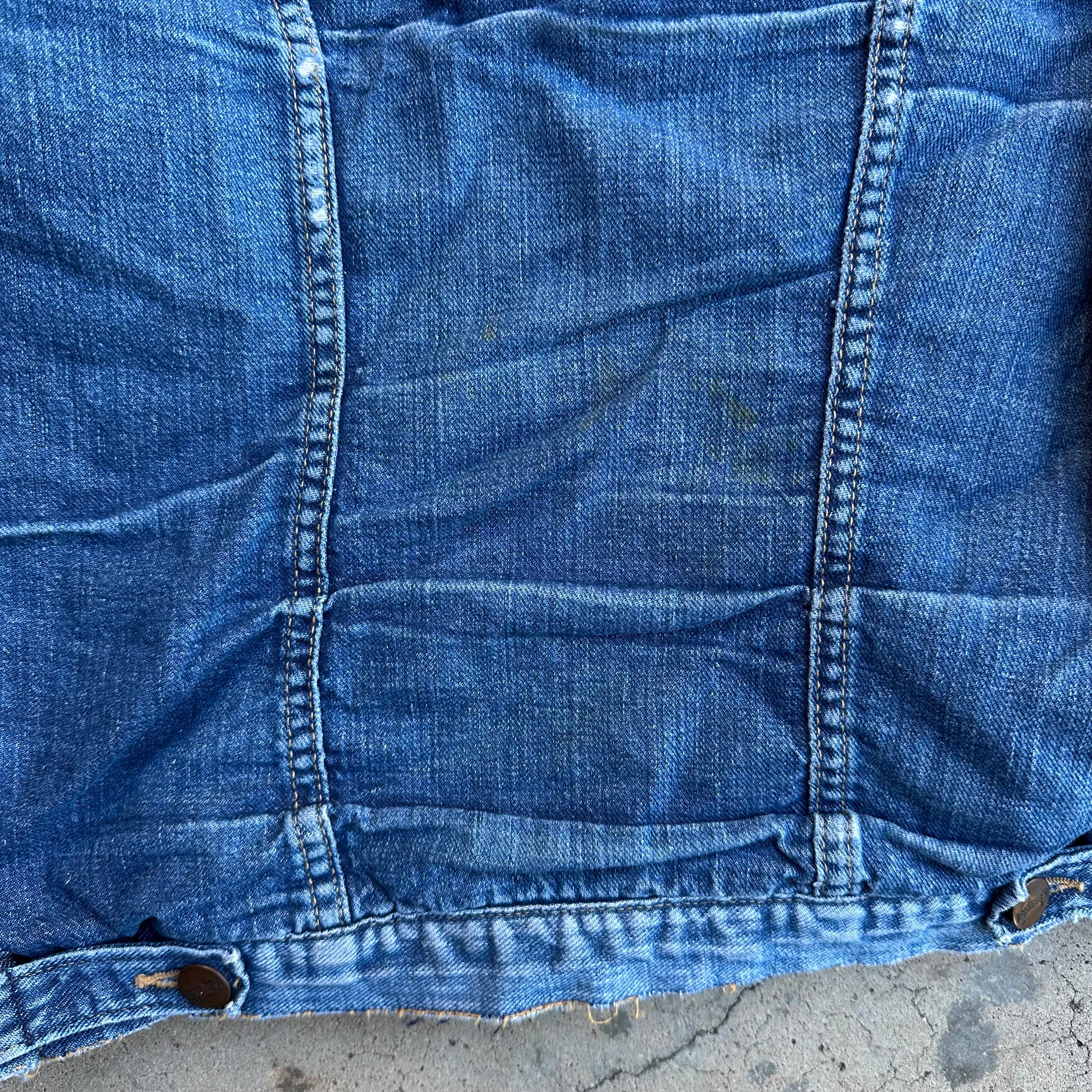 1960’s Wrangler Sherpa Lined Denim Jacket Size 42
