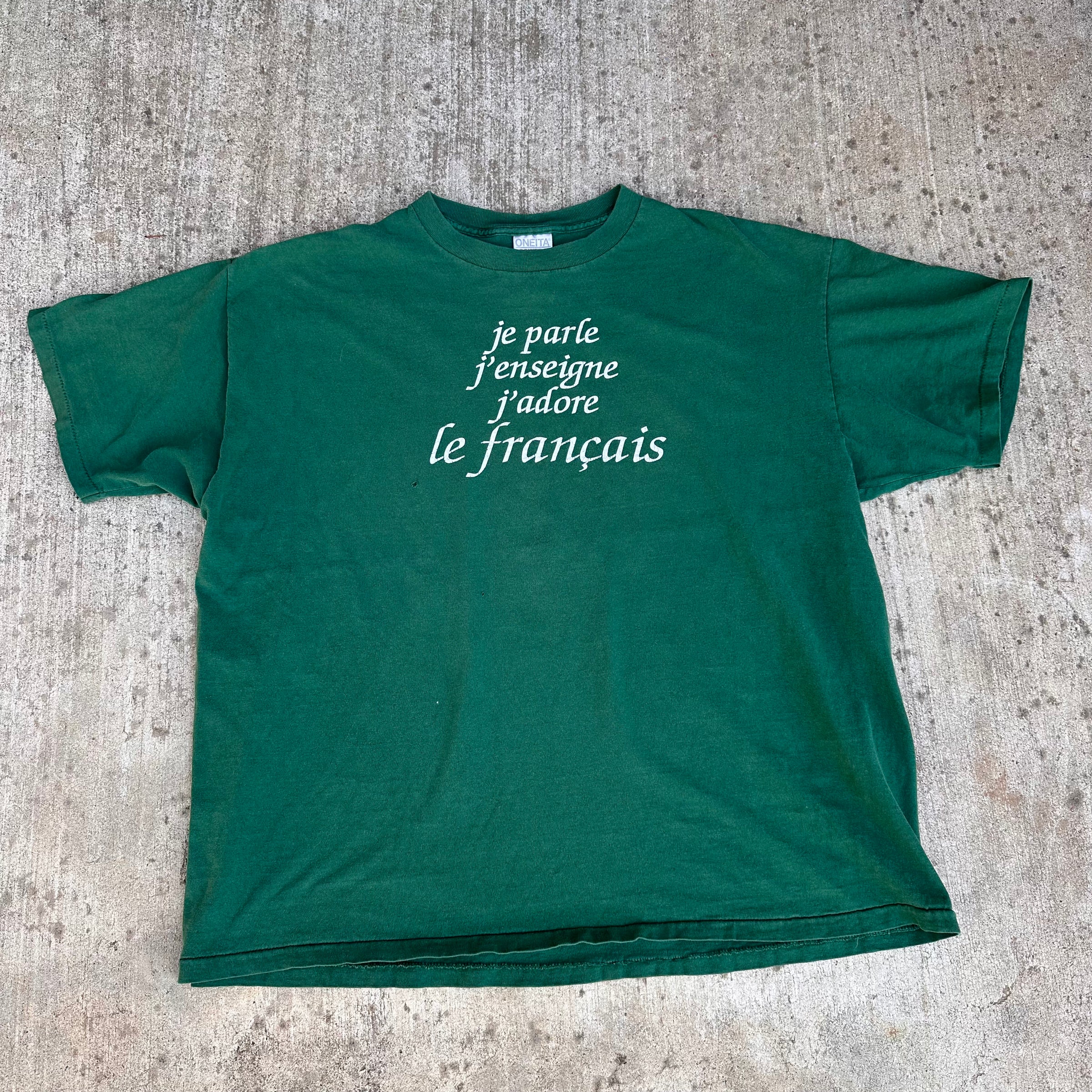 1990’s French Teacher T-Shirt XXL