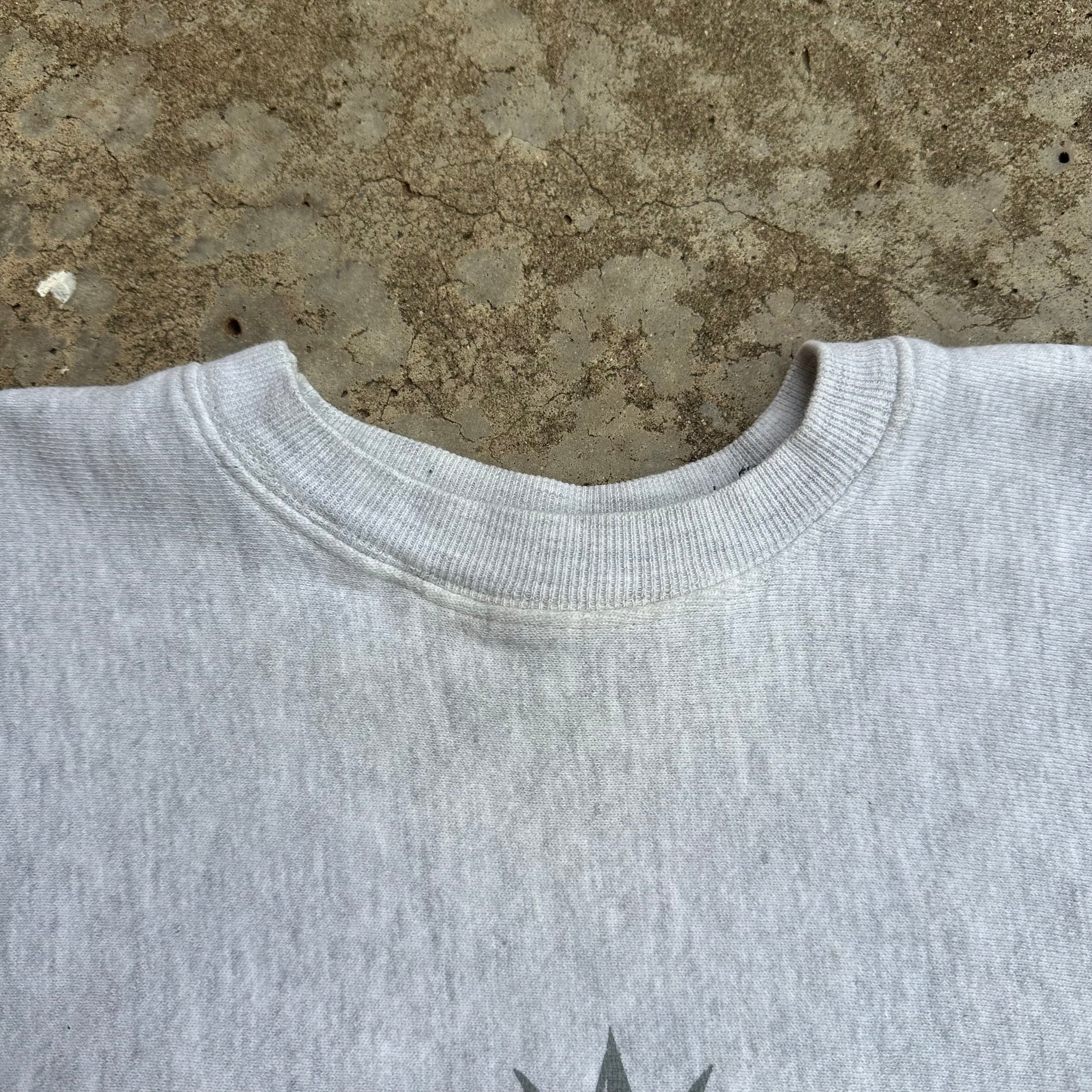 1990’s US Navy Reverse Weave Crewneck Sweatshirt Large