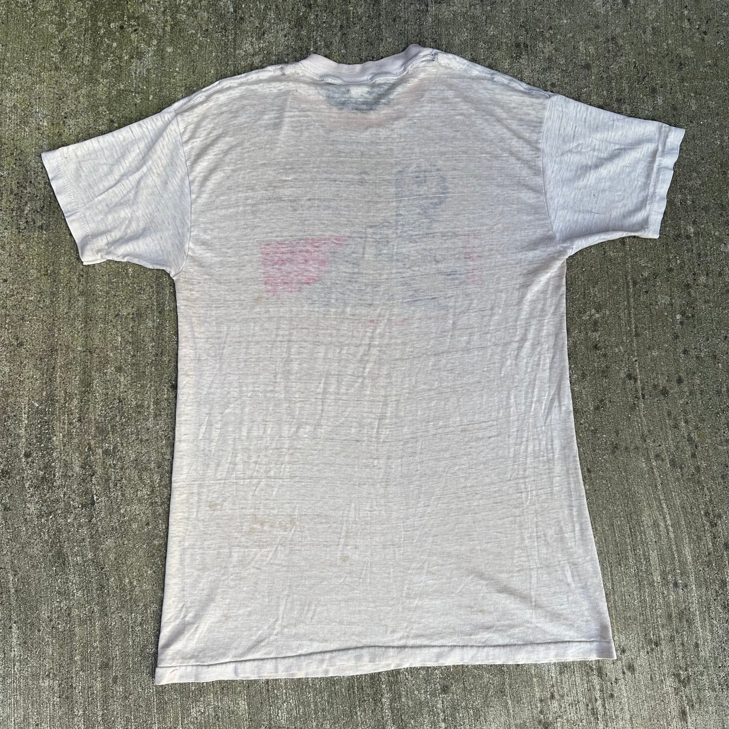 1980’s Gentleness is Strength Support Nonviolence in Men T-Shirt Small