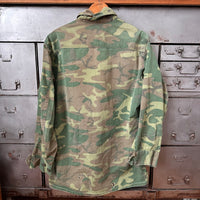 1960’s Poplin ERDL Camo Jungle Jacket Large Regular