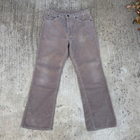 1980’s/90’s Levi’s 517 Tan Corduroy Flared Pants 32” x 30”