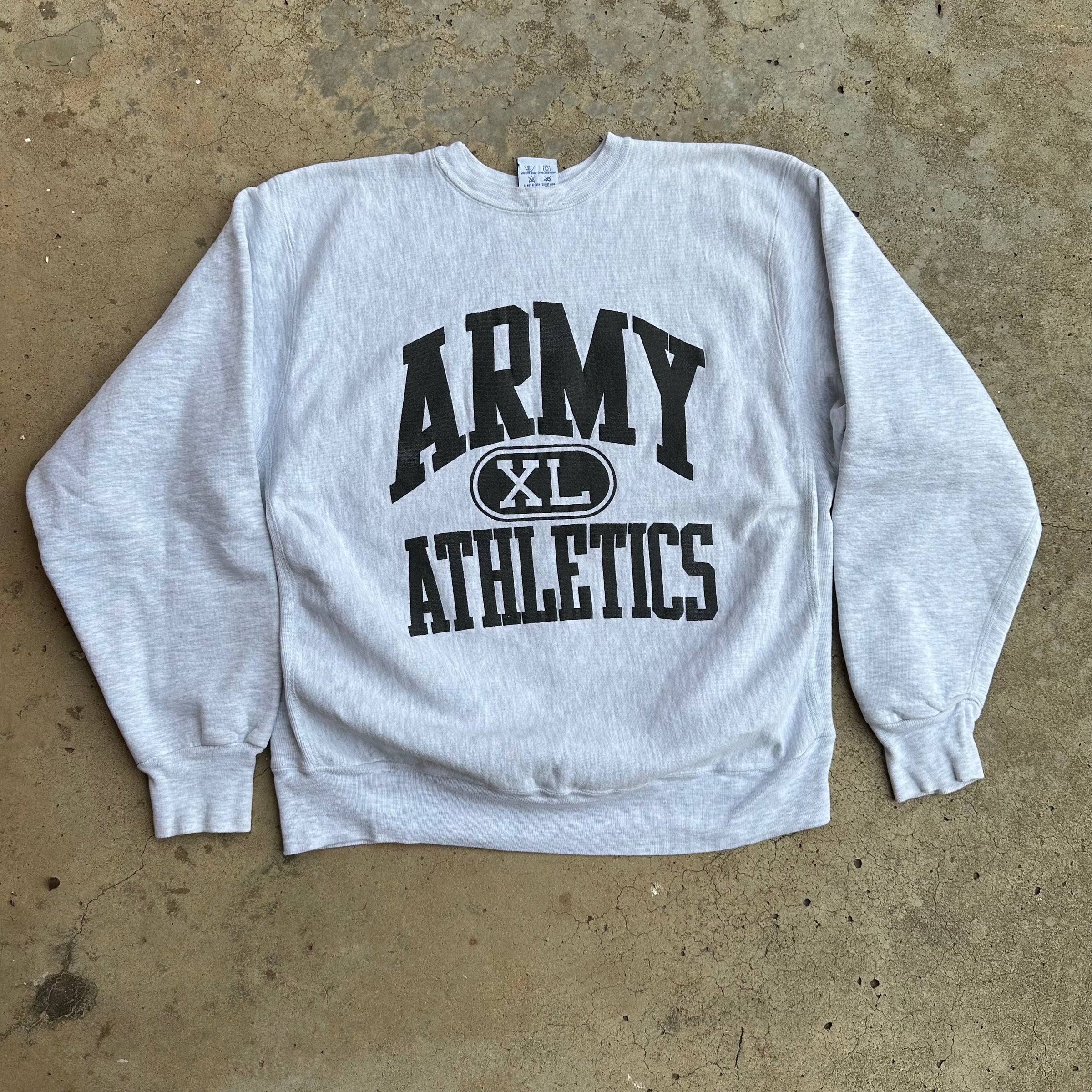 1990’s Army Athletics Reverse Weave Sweatshirt XL