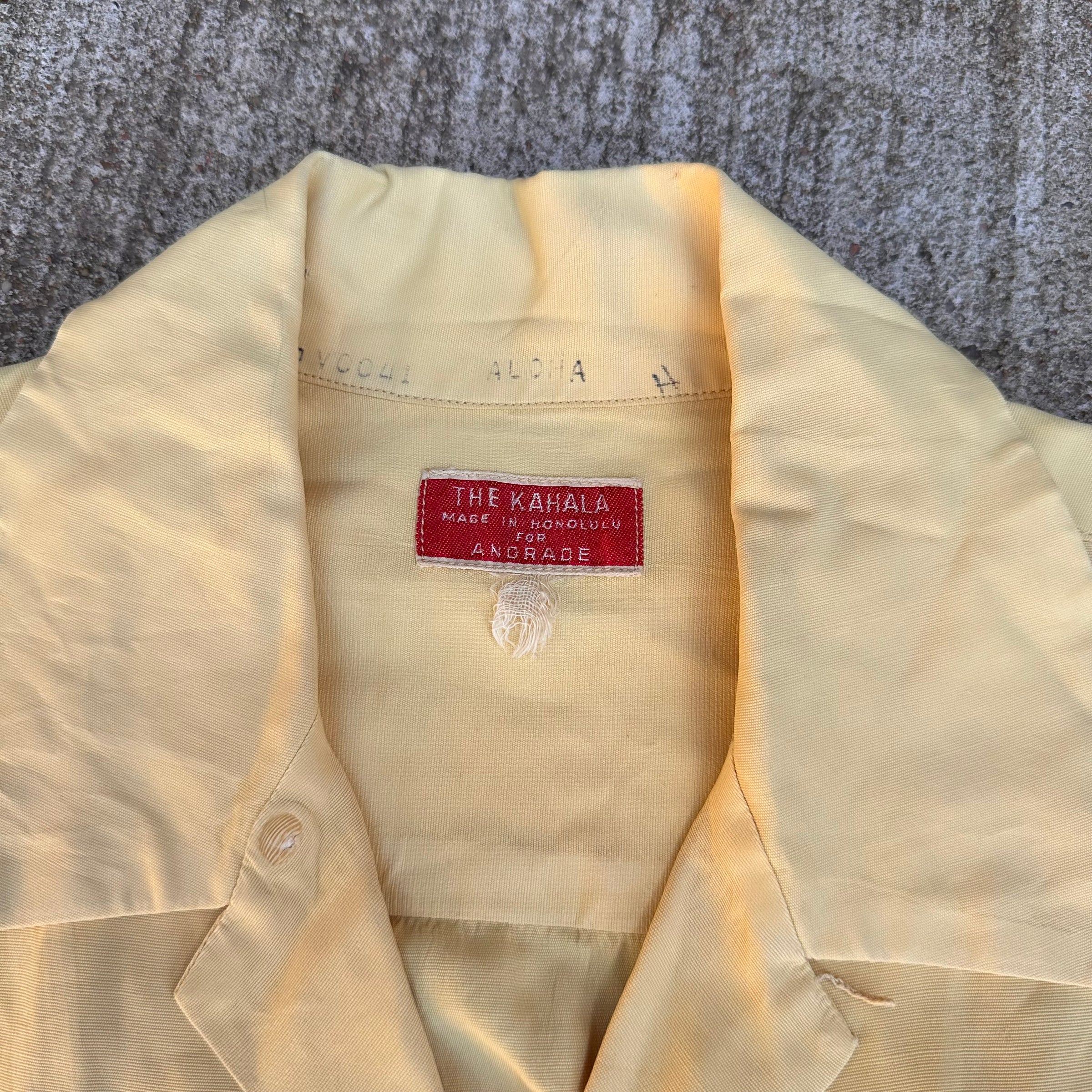 1950’s Kahala for Andrade Aloha Patrol Shriners Hawaiian Shirt Large