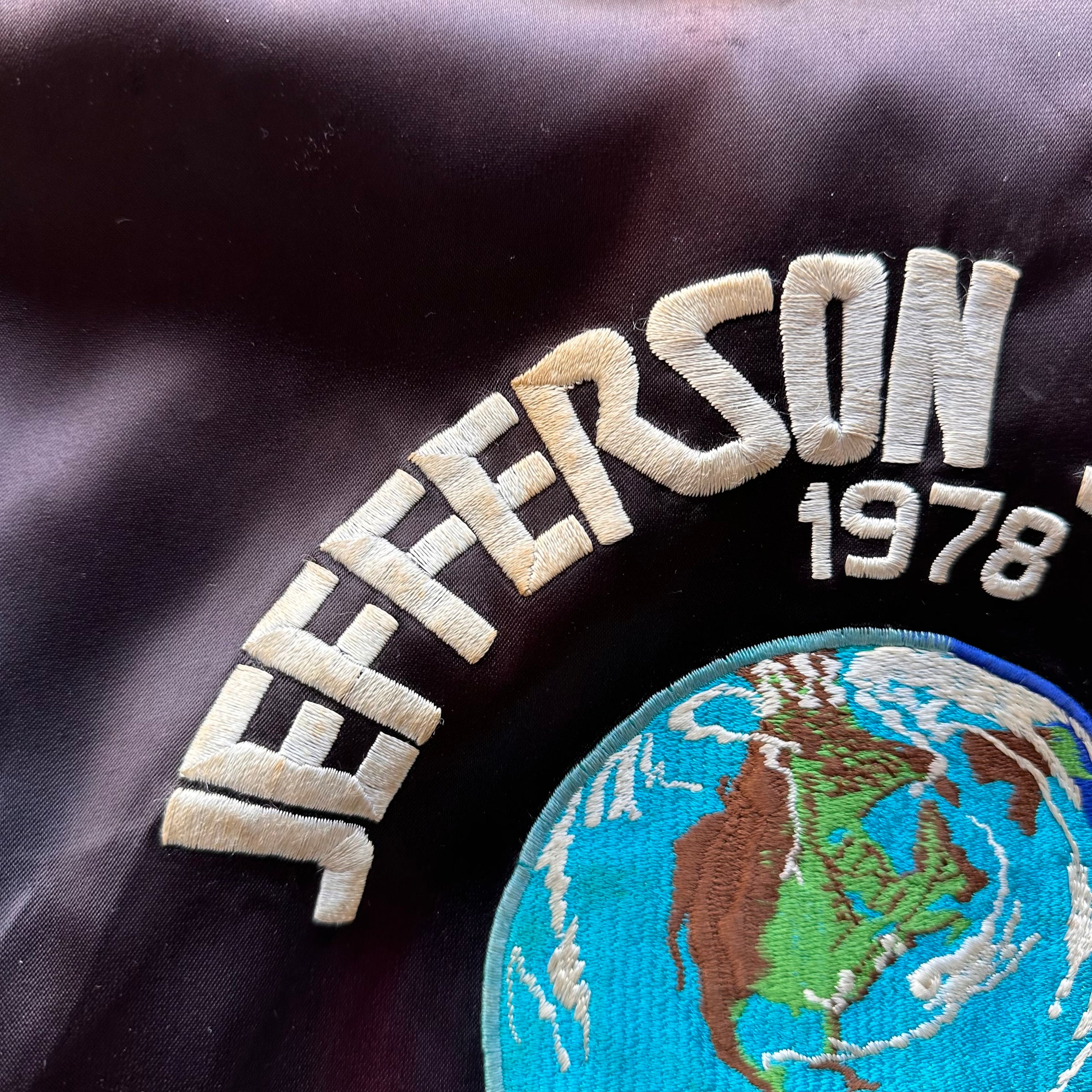 1978 Jefferson Starship Earth Tour Gabardine Jacket Large