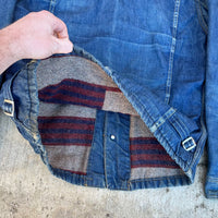 1950’s Big Smith Blanket Lined Denim Jacket Medium