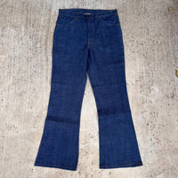 1970’s Deadstock Levi’s 646 Bellbottom Jeans 35” x 32”