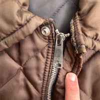 1970’s GMA Faded Brown Quilted Jacket XL