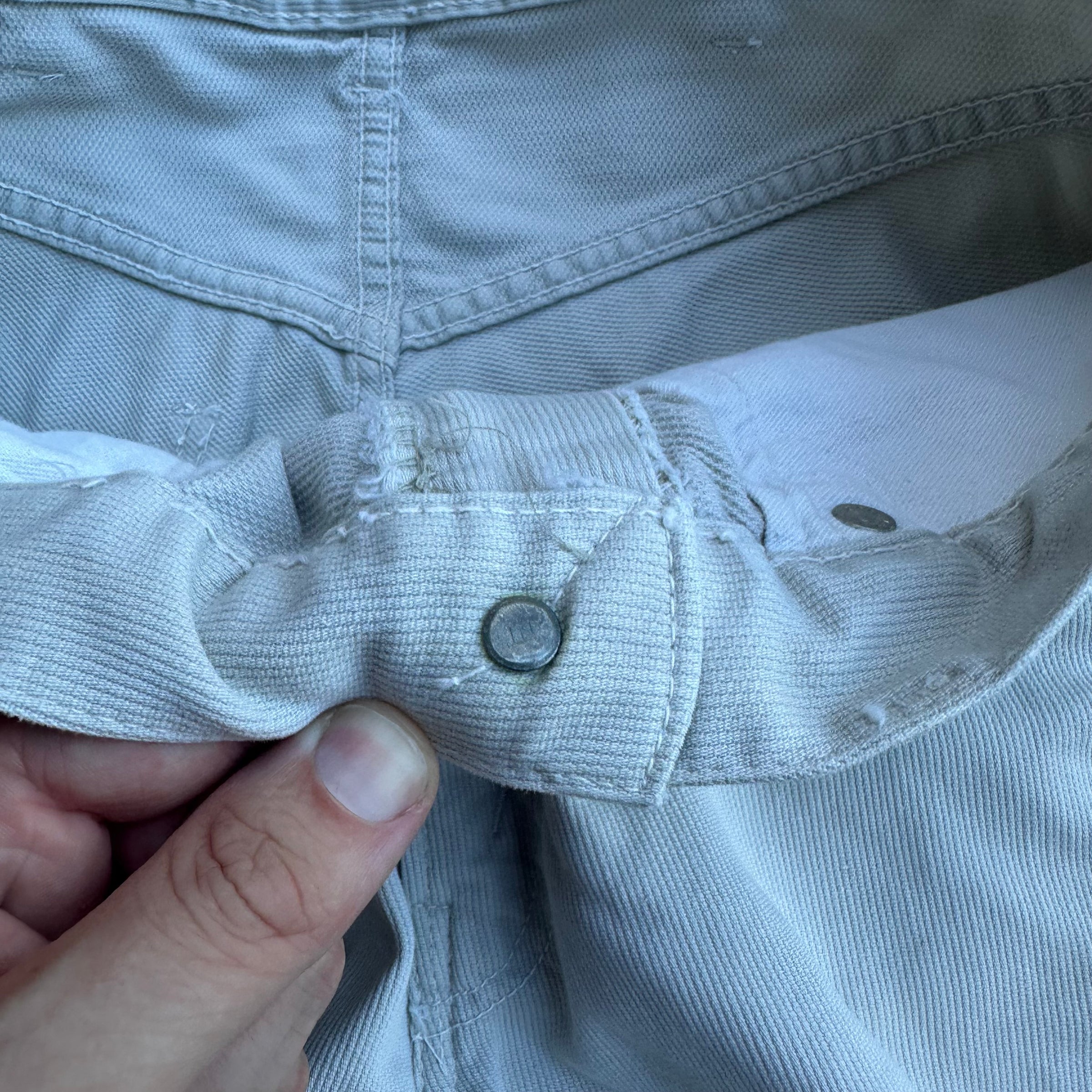 1960’s Levi’s Big E 911B Pique Cord Cut Off Shorts 30” Waist