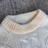 1970’s Sears Kings Road Acrylic Fisherman Sweater Medium