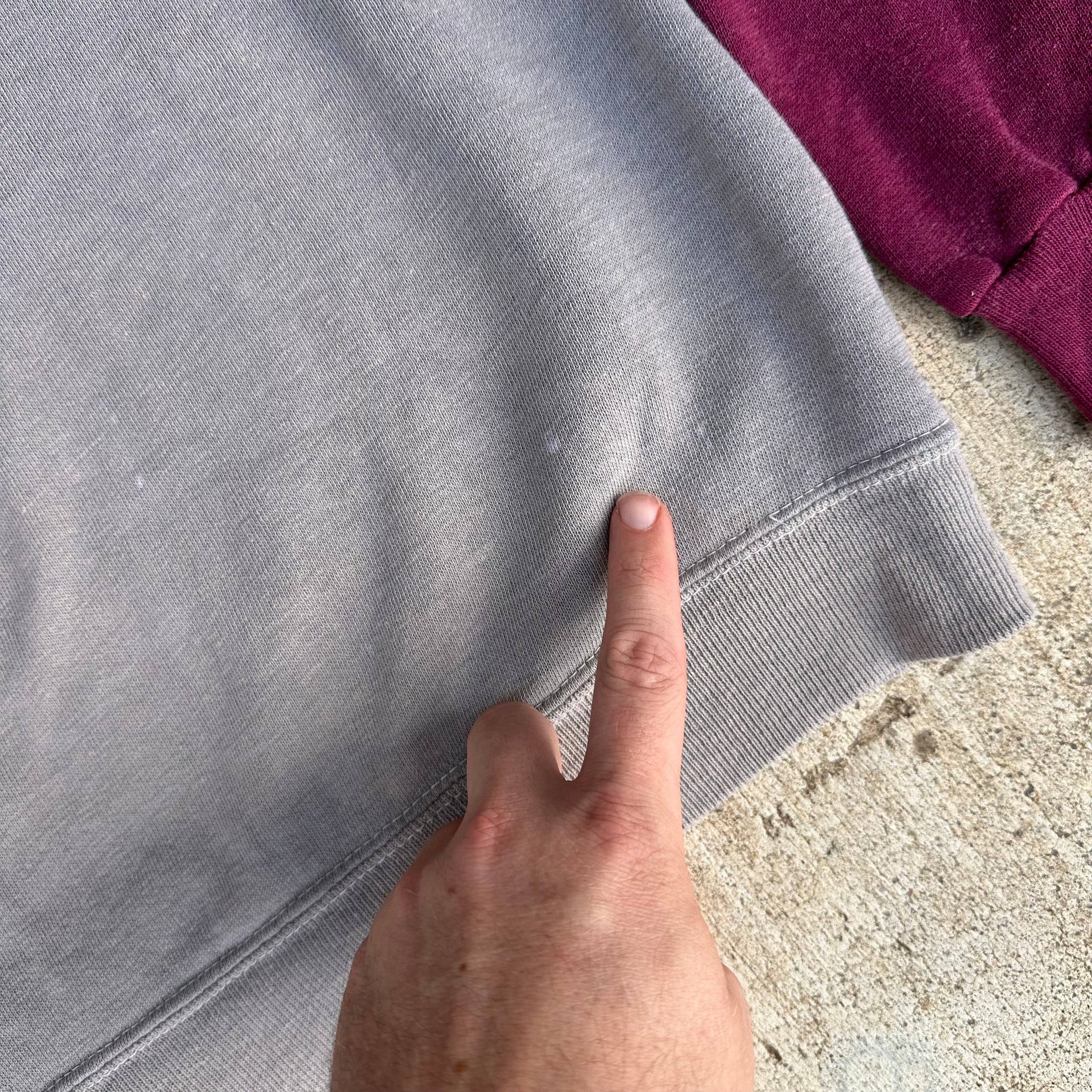 1970’s Color-Blocked Freedom Sleeve Crewneck Sweatshirt Medium