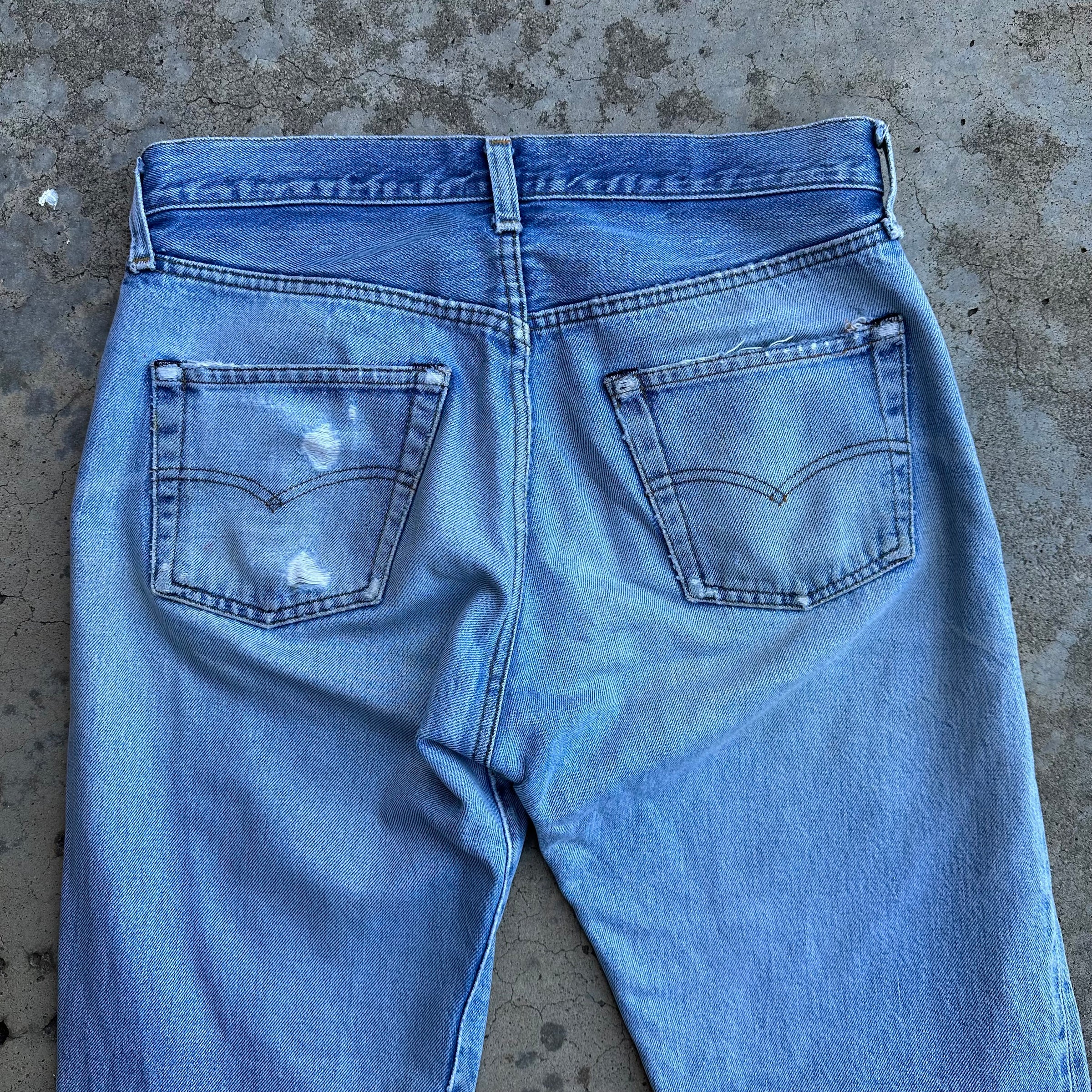 1980’s Levi’s 501 Redline Denim Jeans 31” Waist
