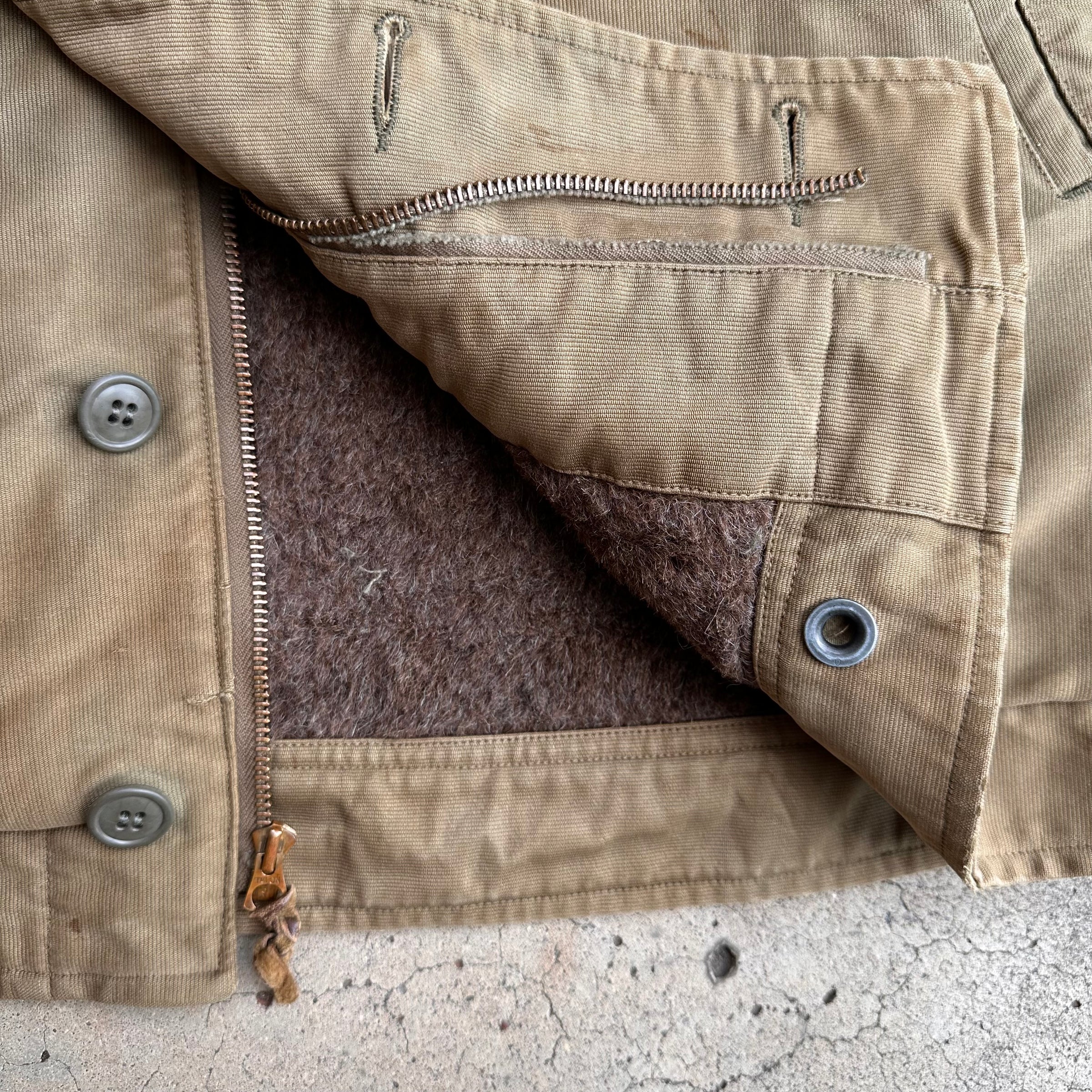 1940’s WWII Late War N-1 Deck Jacket Size 38