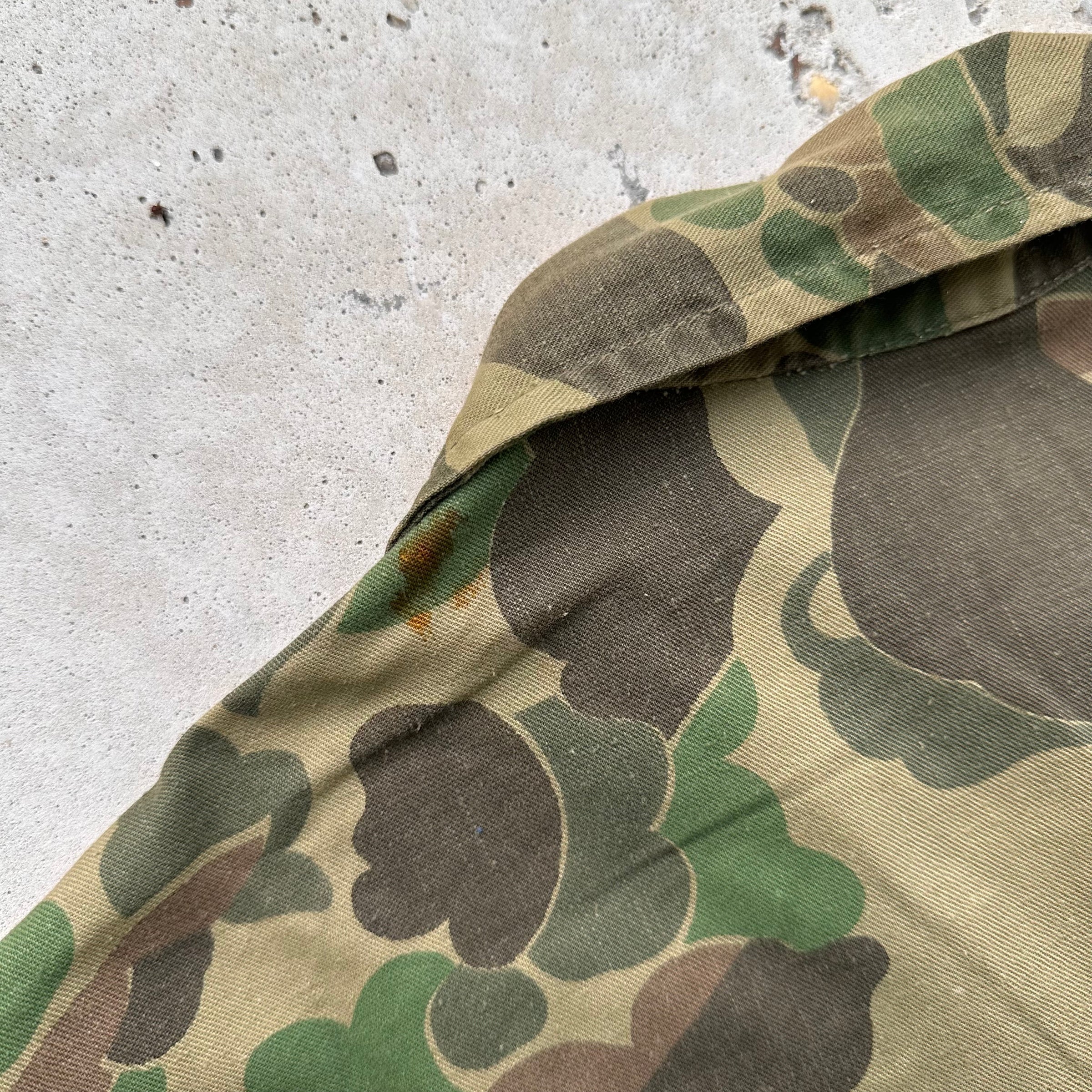 1950’s/60’s 13 Star Button Hunting Camo Jacket 24” Chest