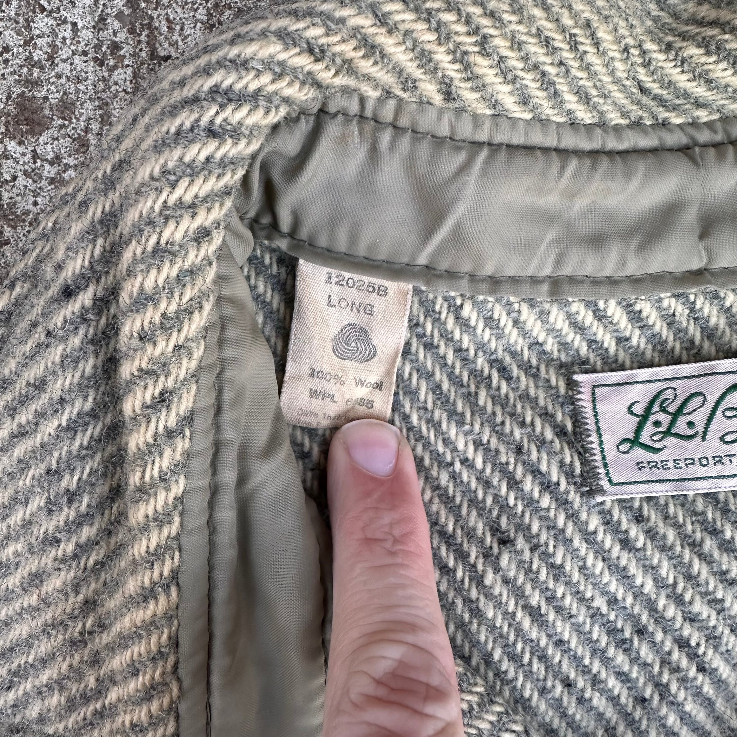 1960’s LL Bean Wool Flannel Shirt Large