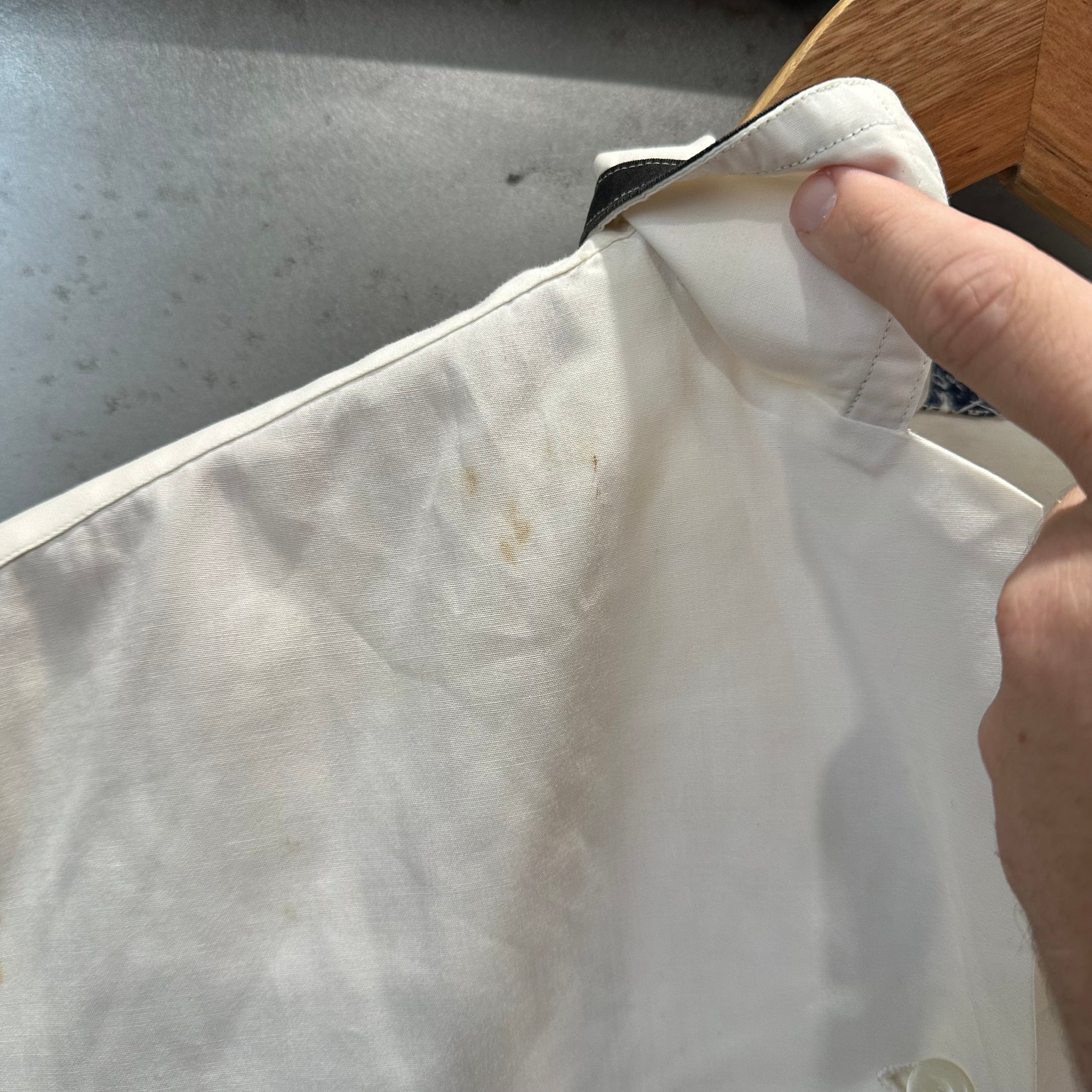 1960’s Japanese Made Cotton Military Souvenir Bowling Shirt 24” Chest