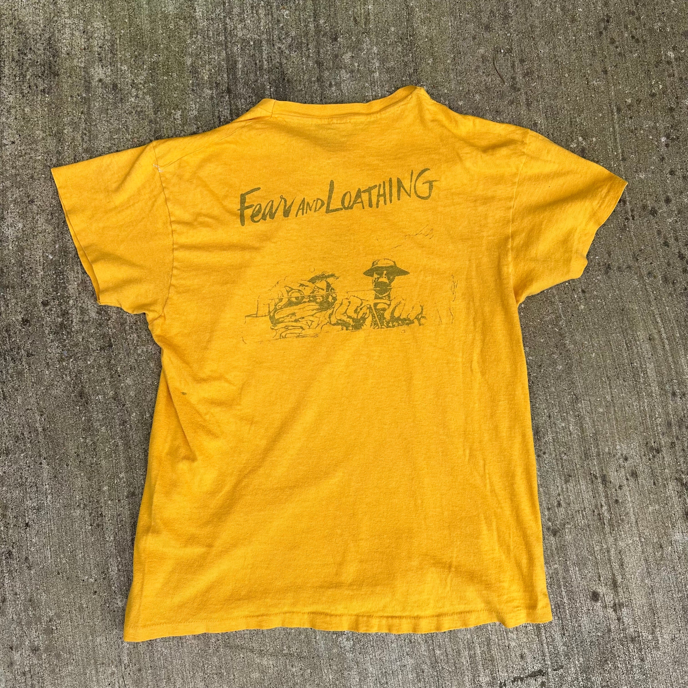 1970’s Fear and Loathing Hunter S Thompson Fraternity T-Shirt Small