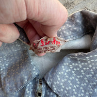 1950’s/60’s Sir Jac Distinctive Sportswear Gabardine Ricky Jacket Small