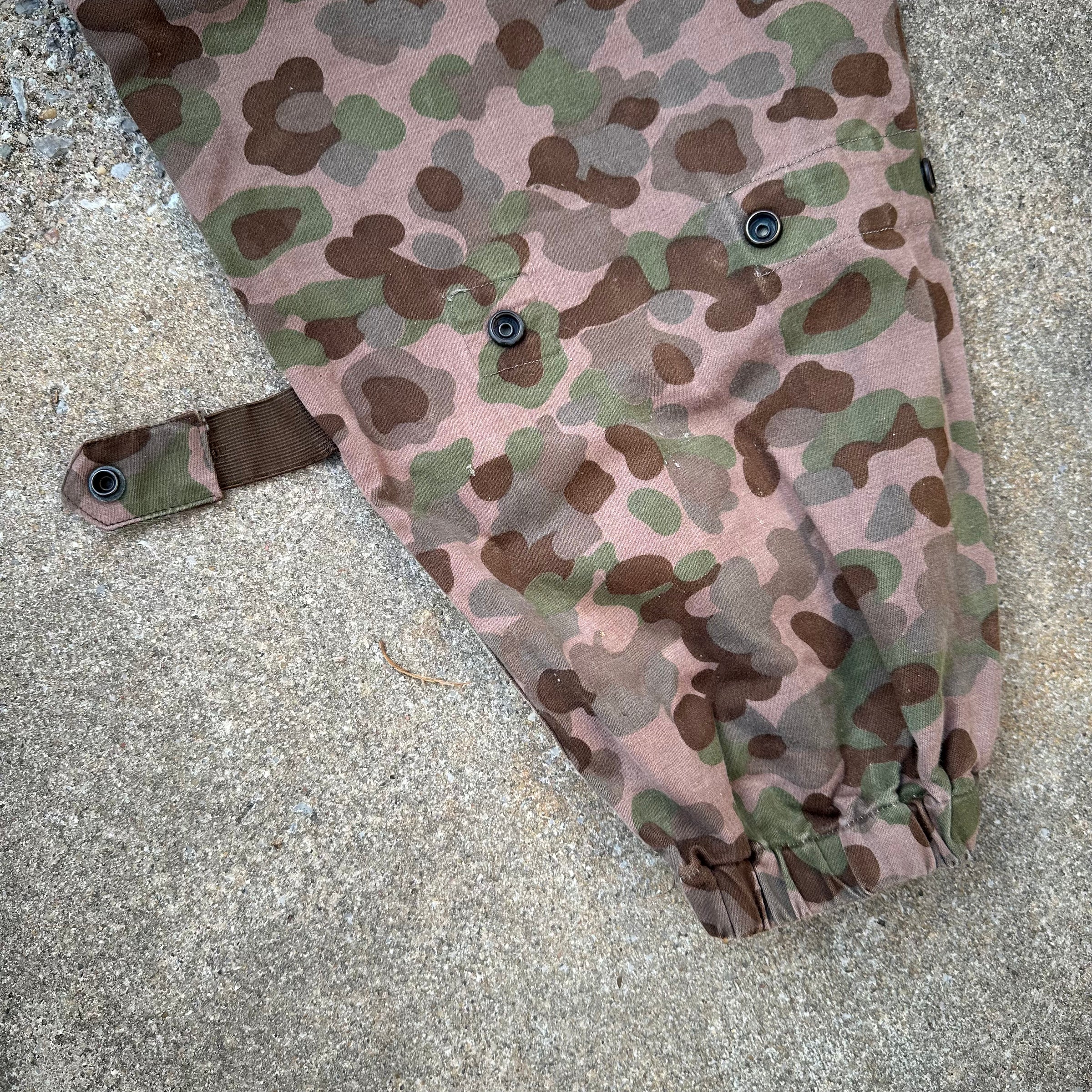 1950’s Austrian Pea Dot Camo Combat Trousers 34” x 24”