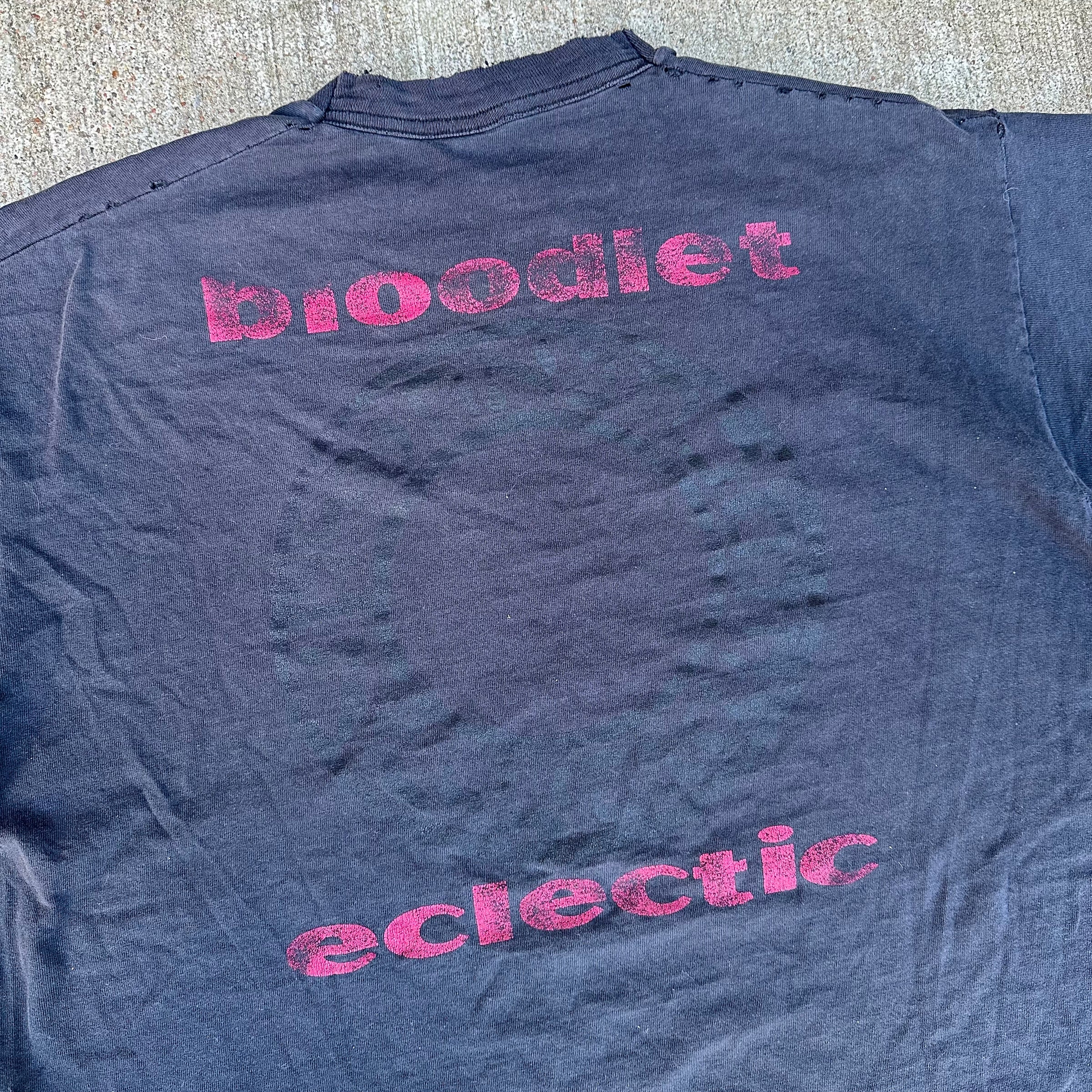 1995 Bloodlet “Eclectic” Album T-Shirt XL