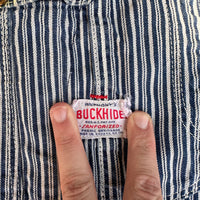 1950’s Anthony’s Buckhide Liberty Stripe Overalls 32” x 30”