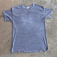 1970’s Paper Thin Russell Gold Tag Grey T-Shirt Large