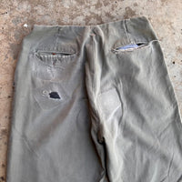 1940’s Levi’s Sportswear Grey Cotton Pants 30” x 31”