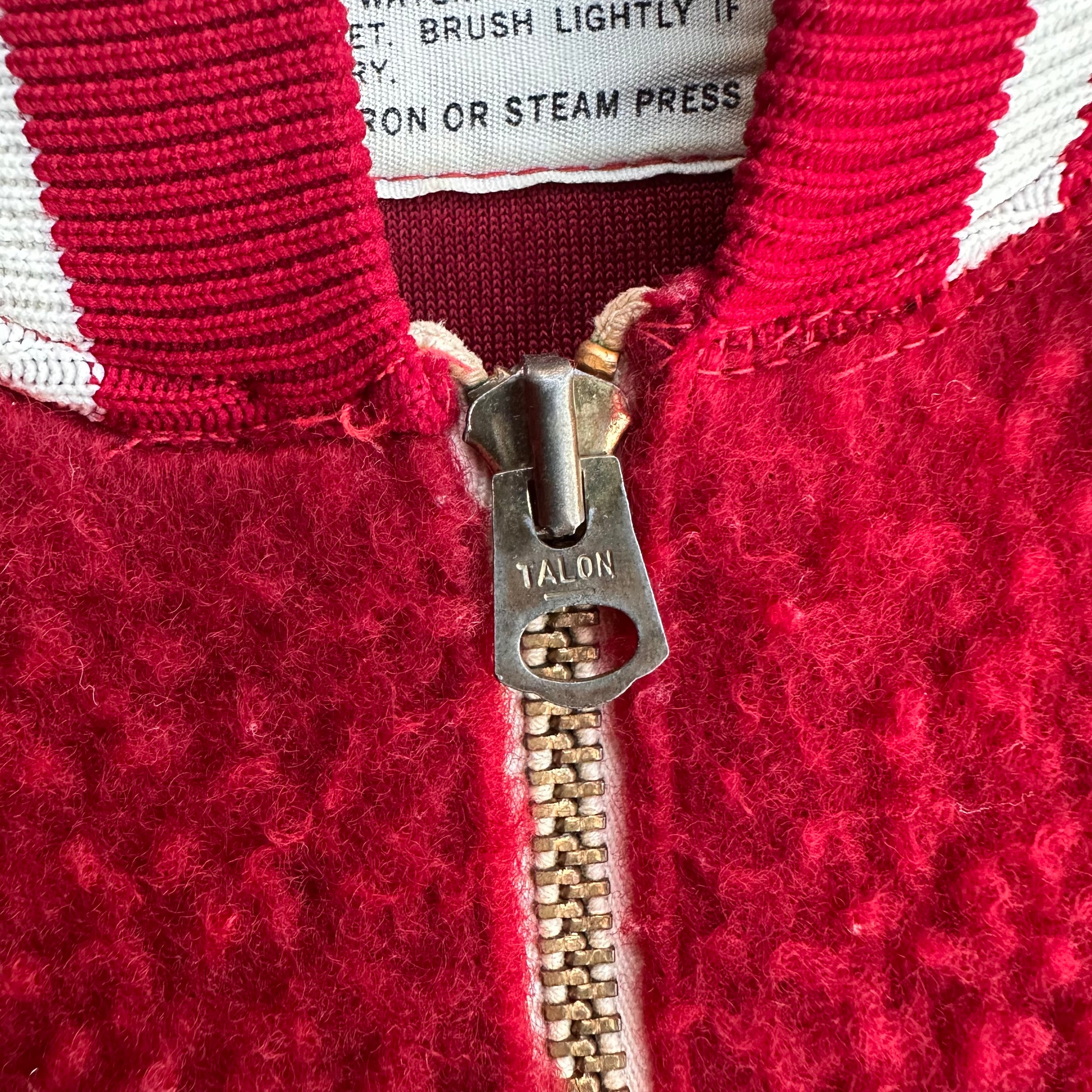 1960’s Burroughs Champion Nylon Fleece Sweatshirt Large