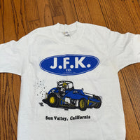 1970’s Deadstock J.F.K Stock Car Racing Equipment T-Shirt Small