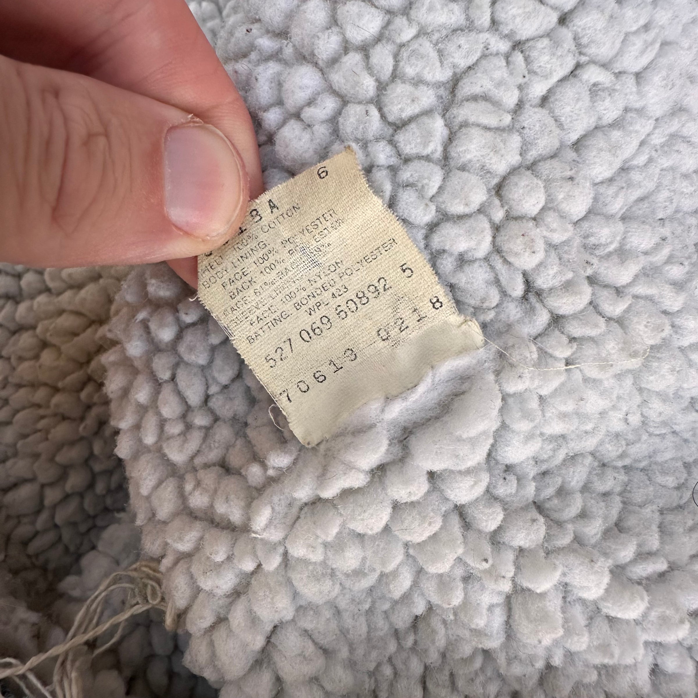 1980’s Levi’s Sherpa Lined Denim Jacket L/XL