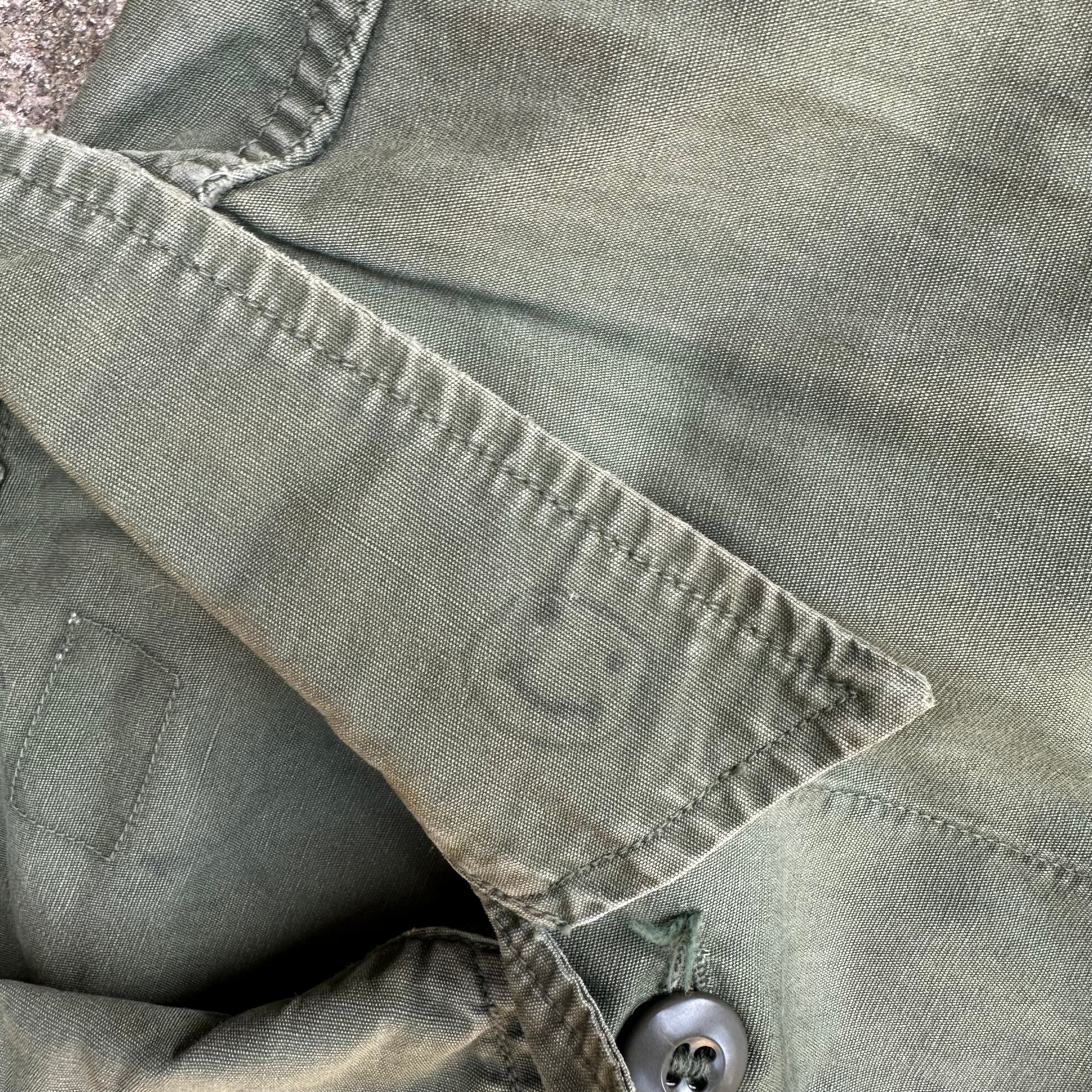 1960’s Painted Poplin Jungle Jacket 22” Chest