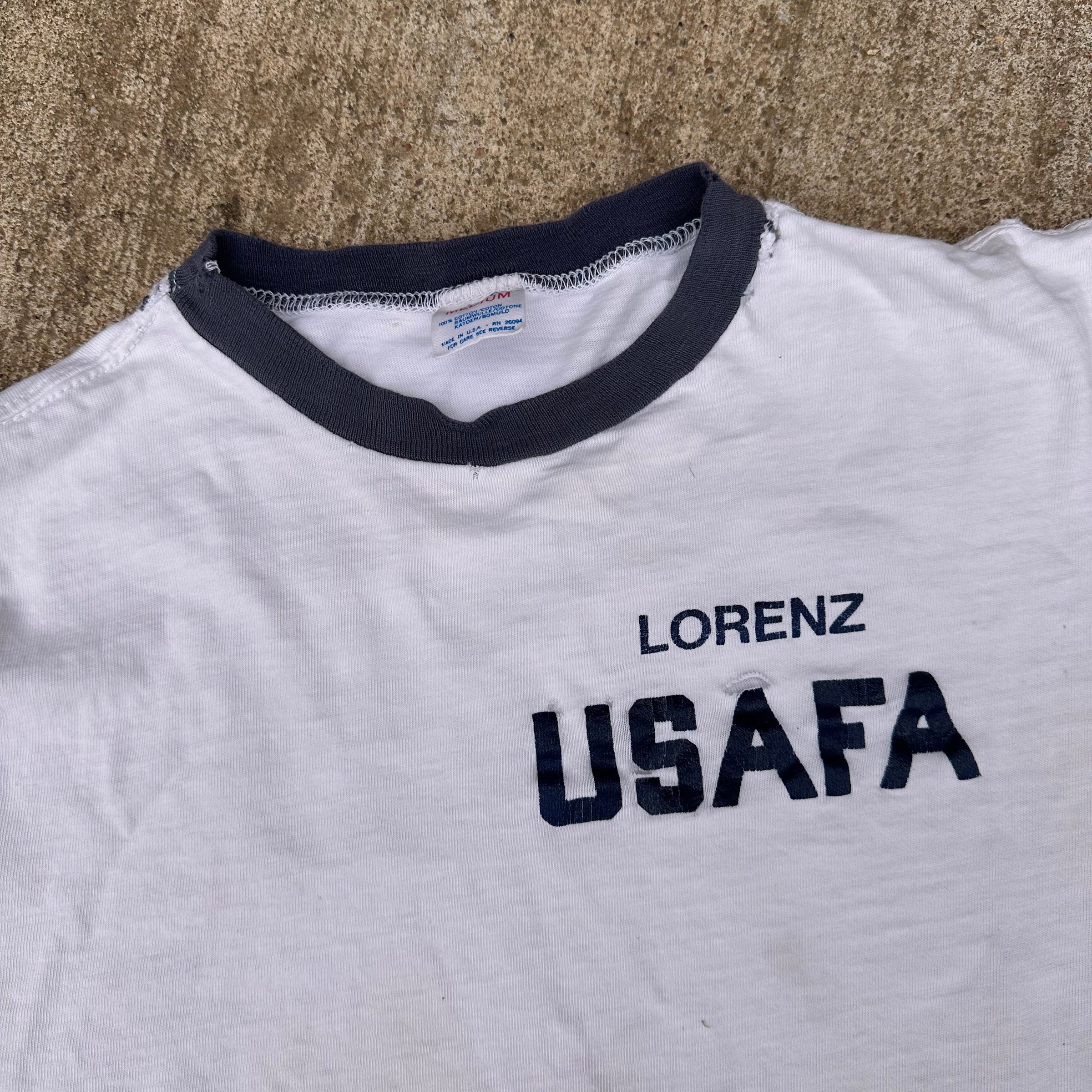 1980’s US Air Force Academy Champion Ringer T-Shirt S/M