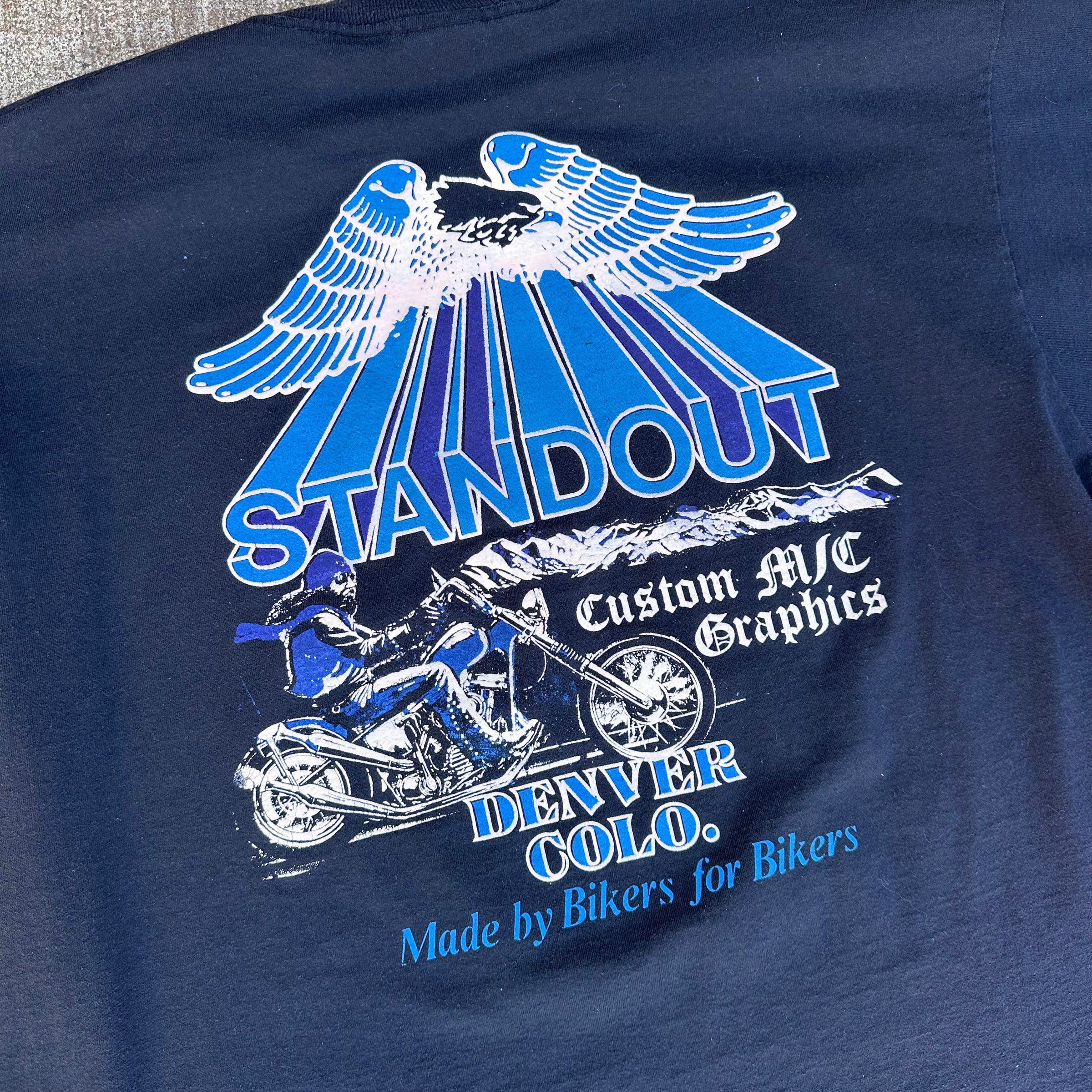 1980’s Flathead Gimme Head Biker T-Shirt L/XL